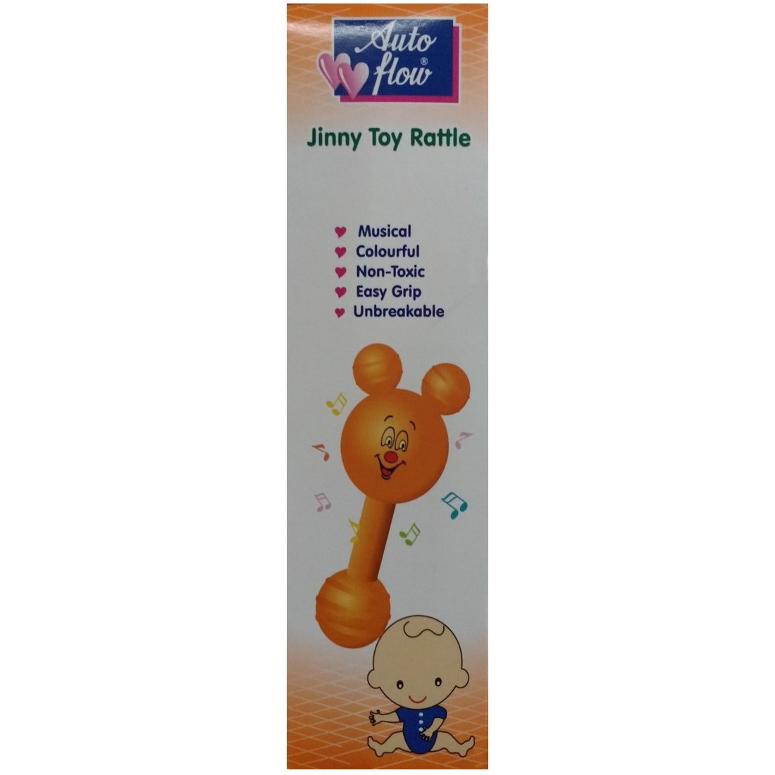 Auto Flow Rattle Toy - Jinny Toy - BT27 Combo Green