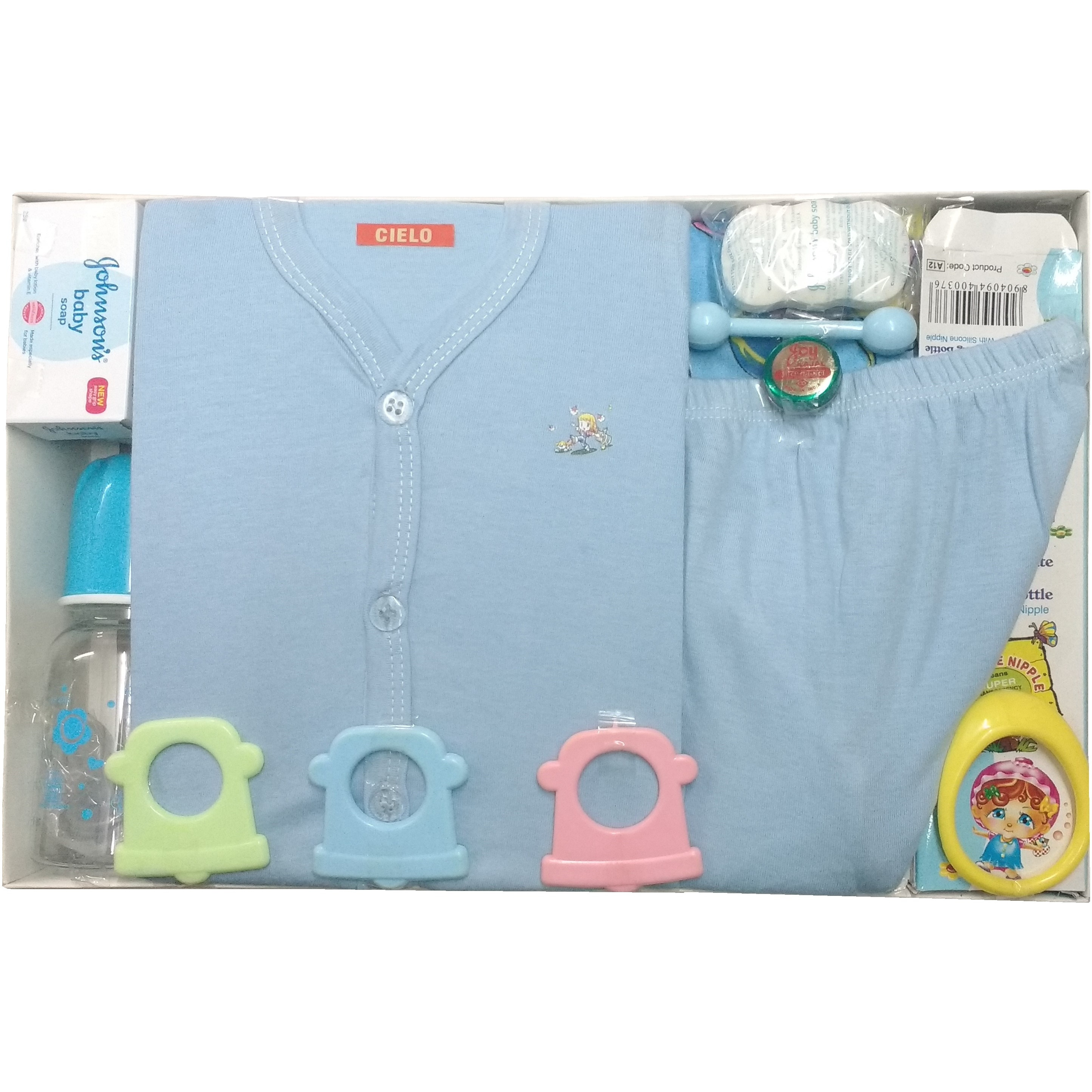 Love Baby Gift Set - Cielo Blue