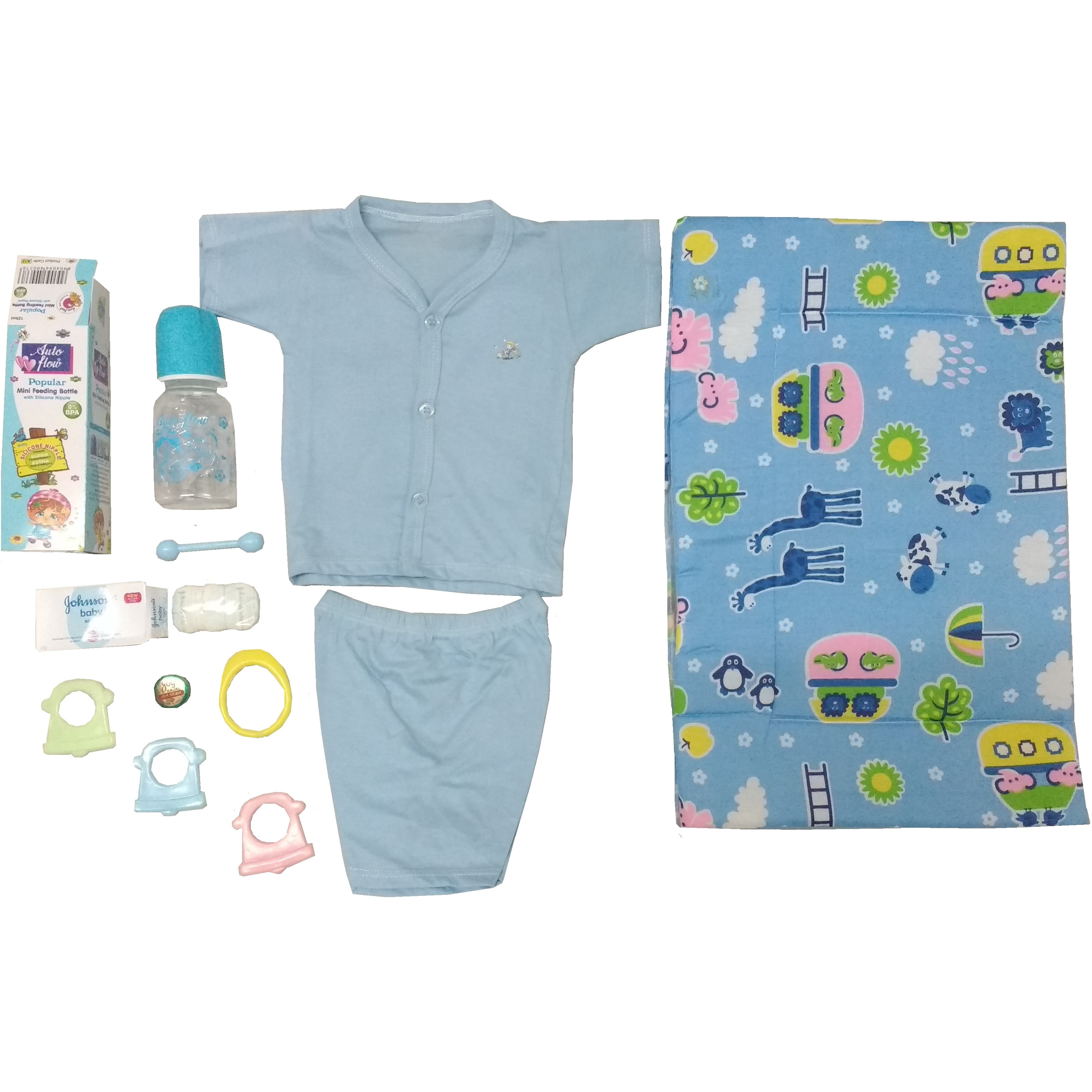 Love Baby Gift Set - Cielo Blue