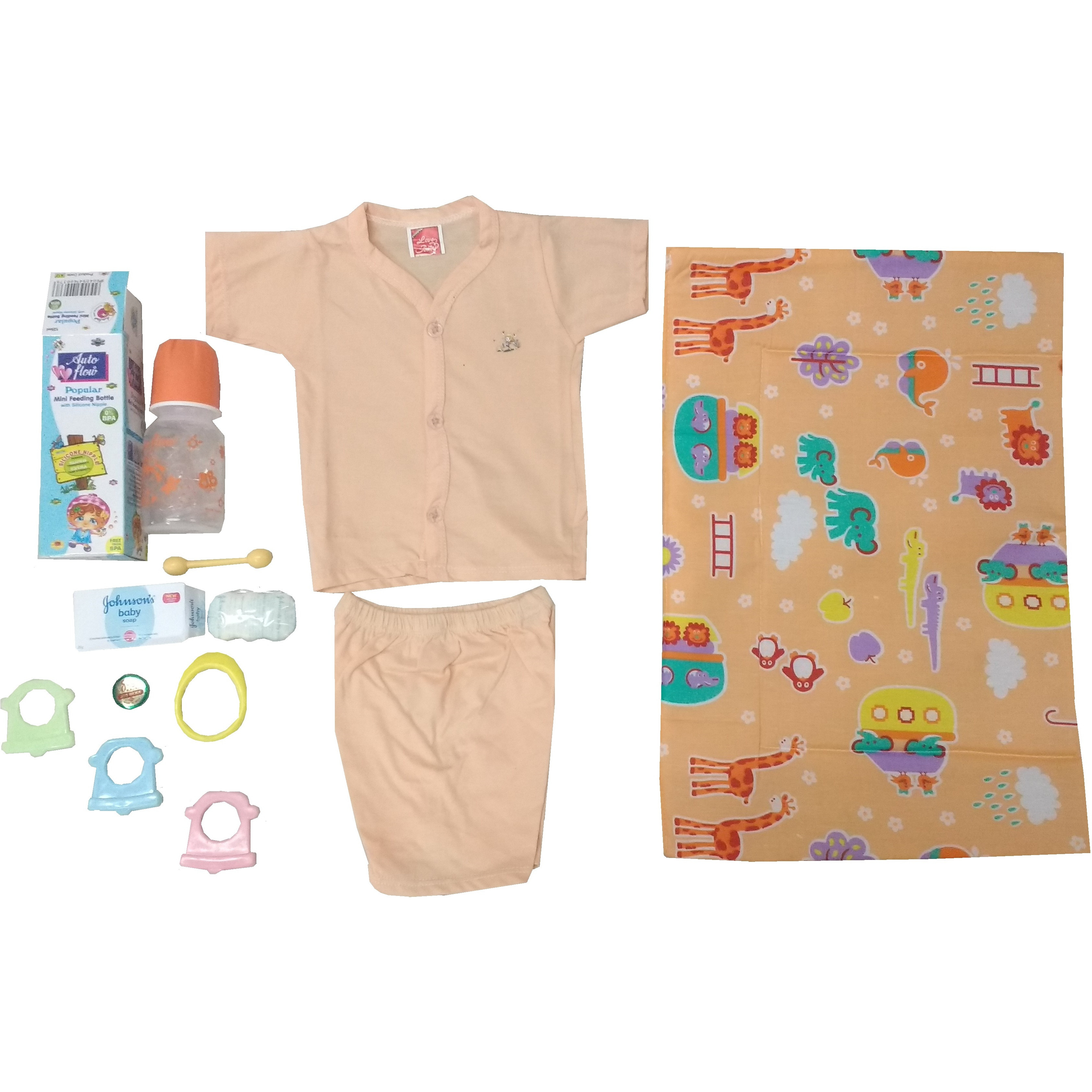 Love Baby Gift Set - Cielo Peach