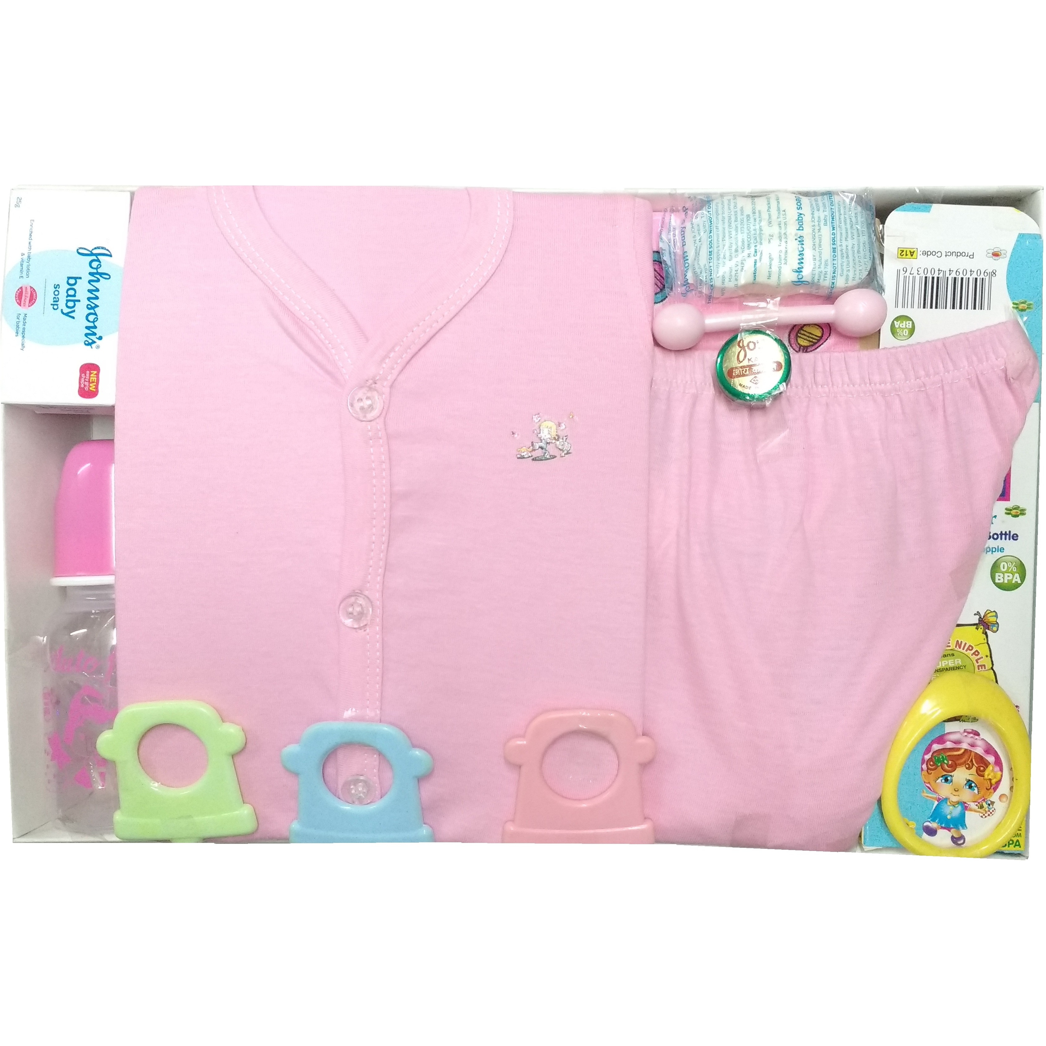 Love Baby Gift Set - Cielo Pink
