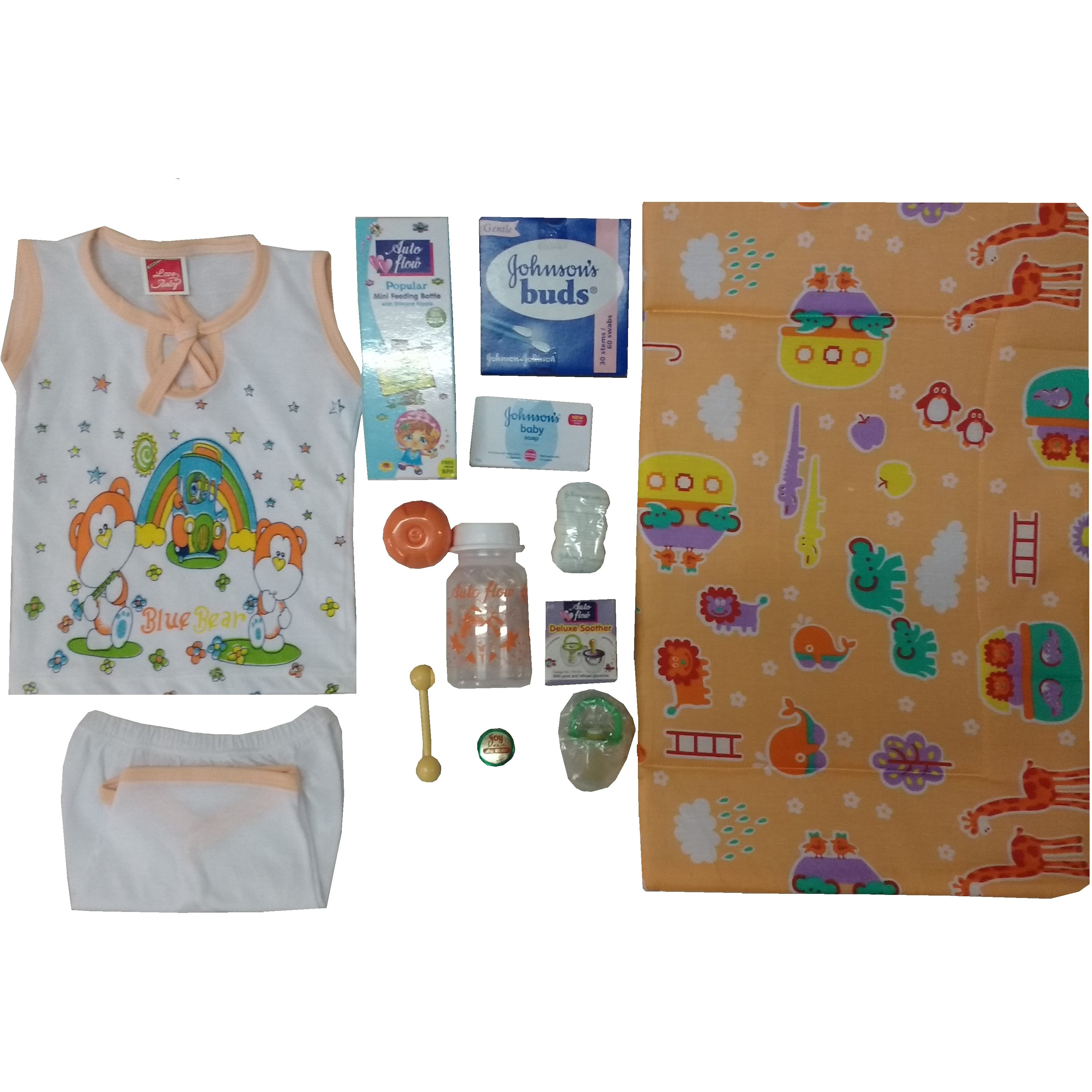 Love Baby Gift Set - Gold Coin Peach