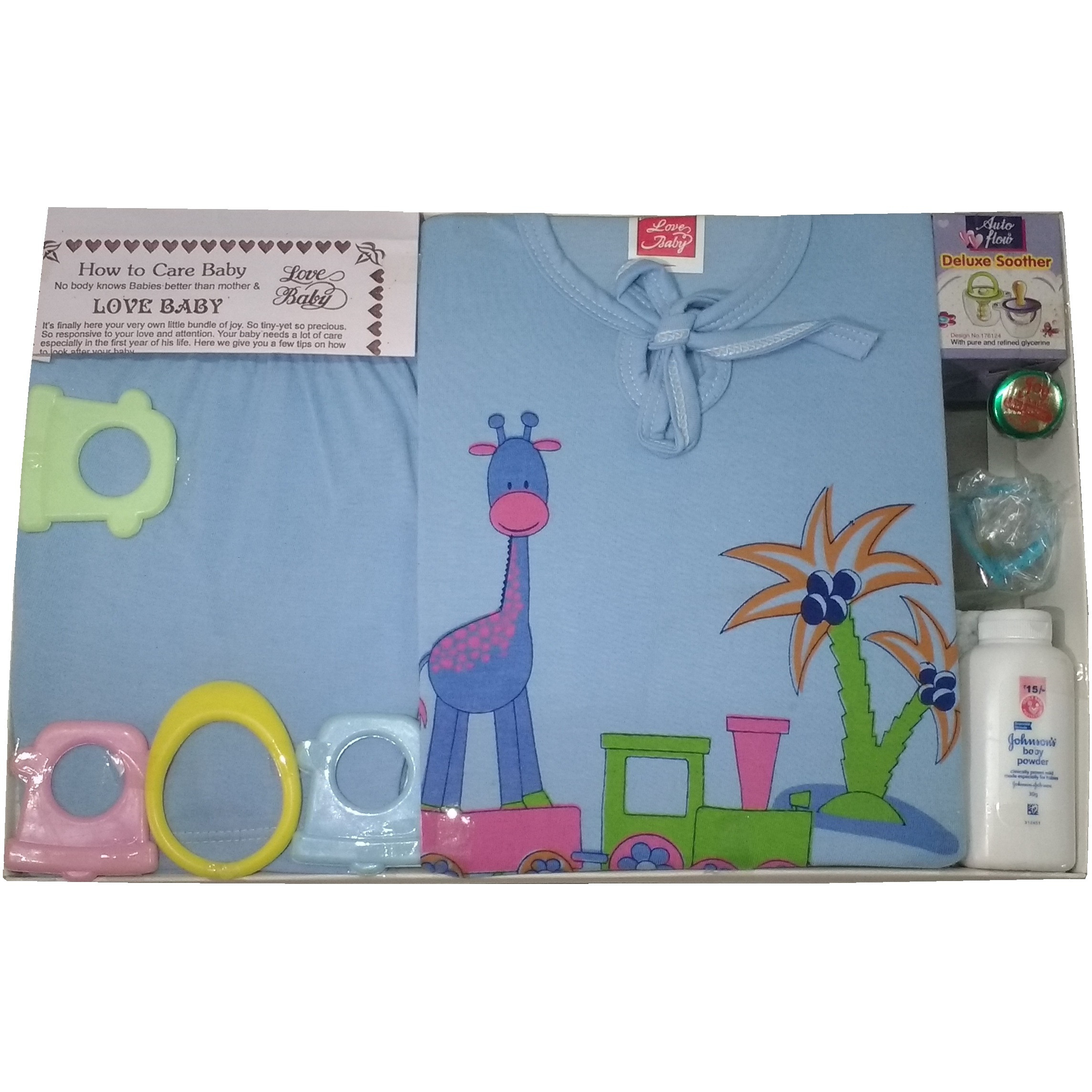 Love Baby Gift Set - Hot shot Blue