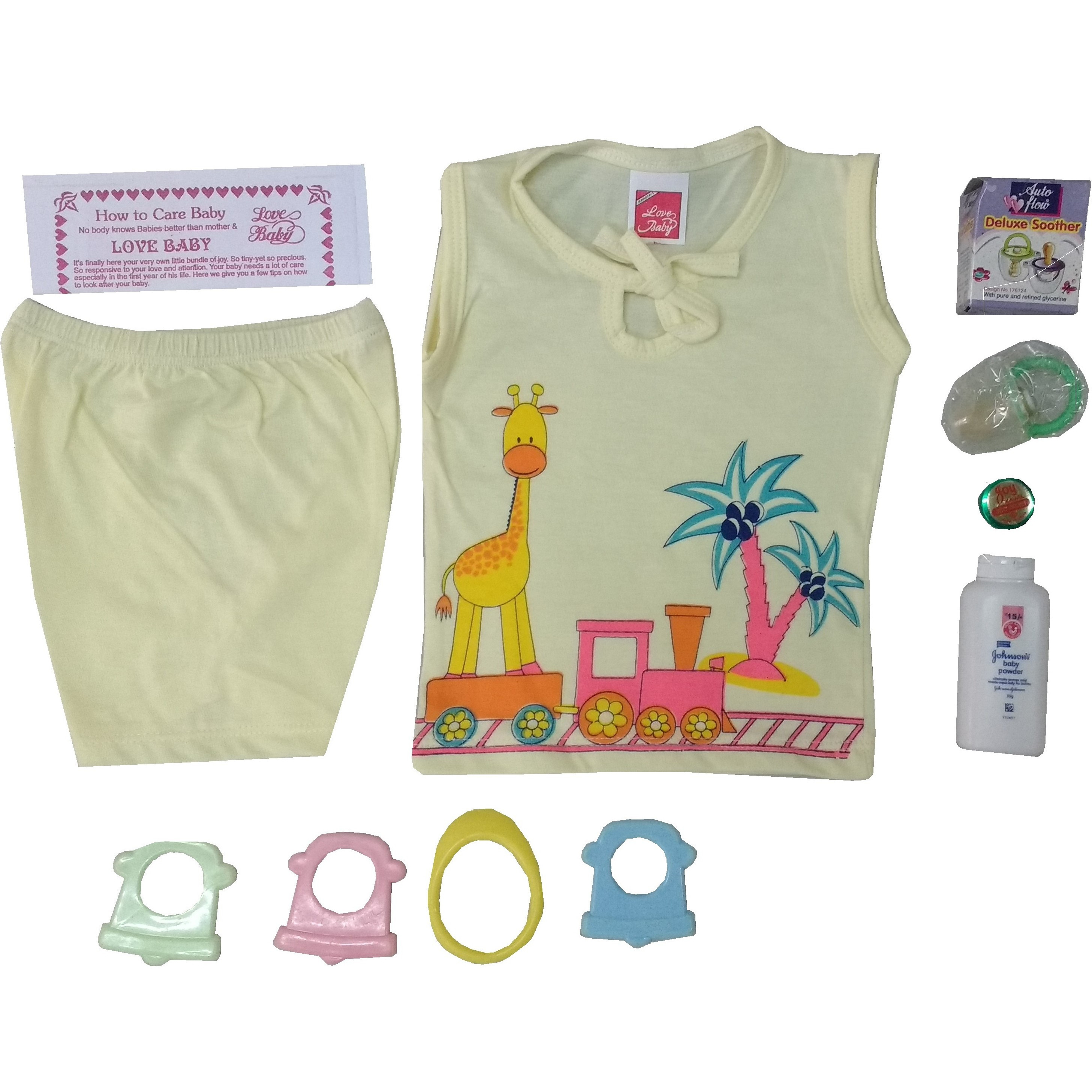 Love Baby Gift Set - Hot shot Yellow