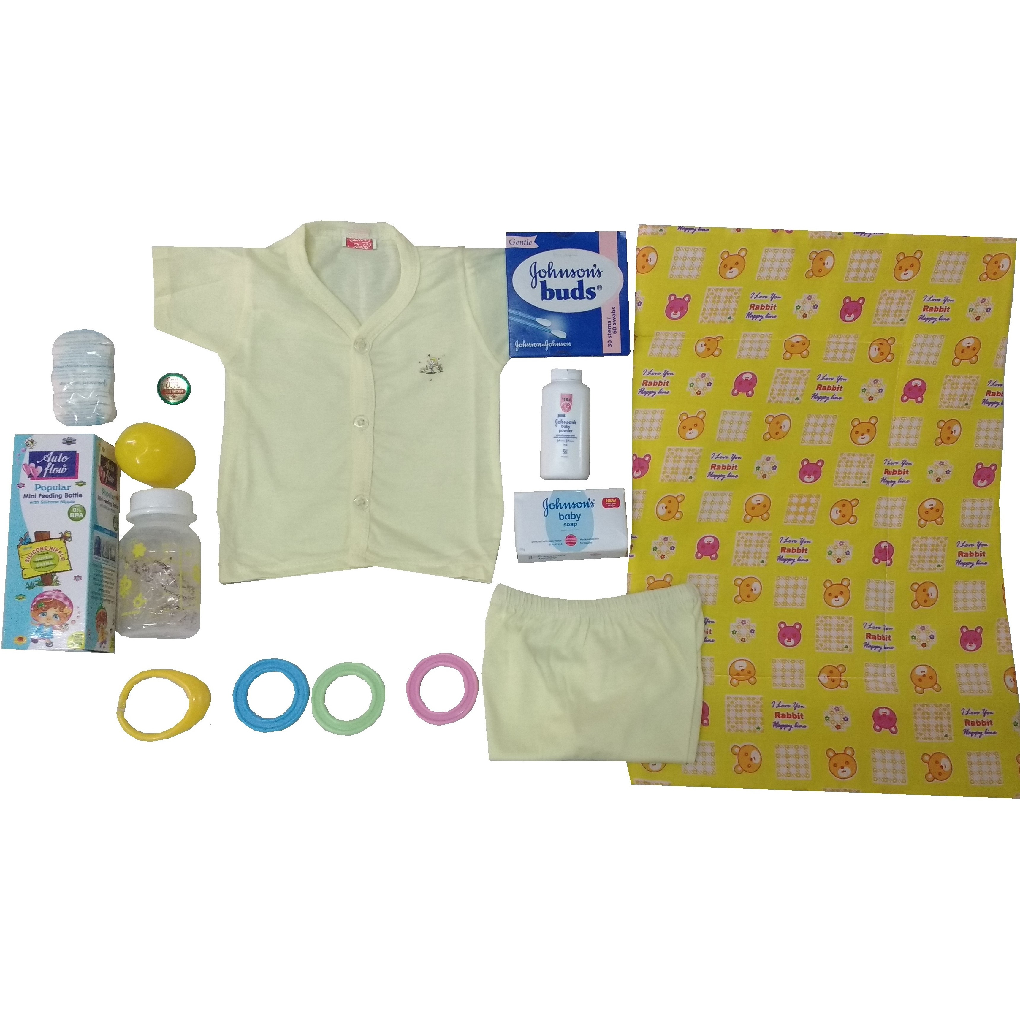 Love Baby Gift Set -Lemon Drop Yellow