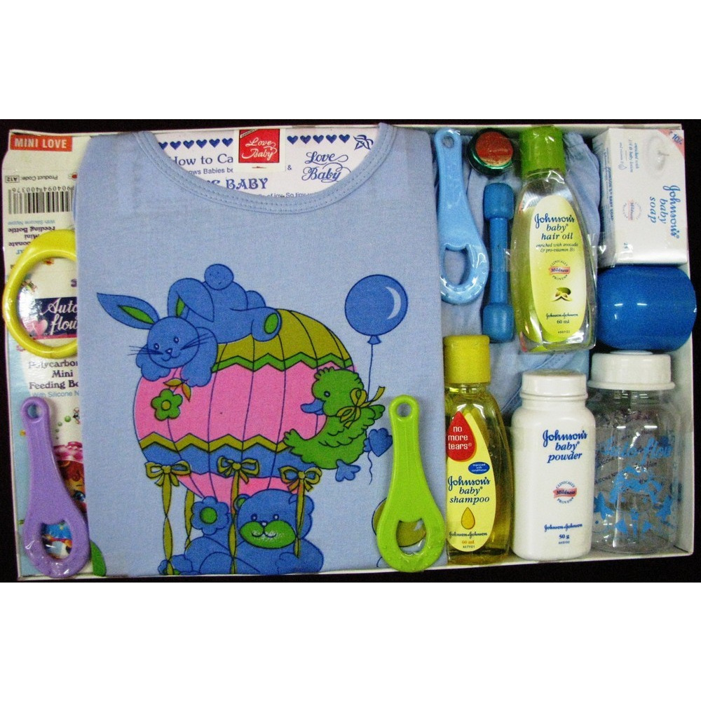 Love Baby Gift Set - Mini Love Blue