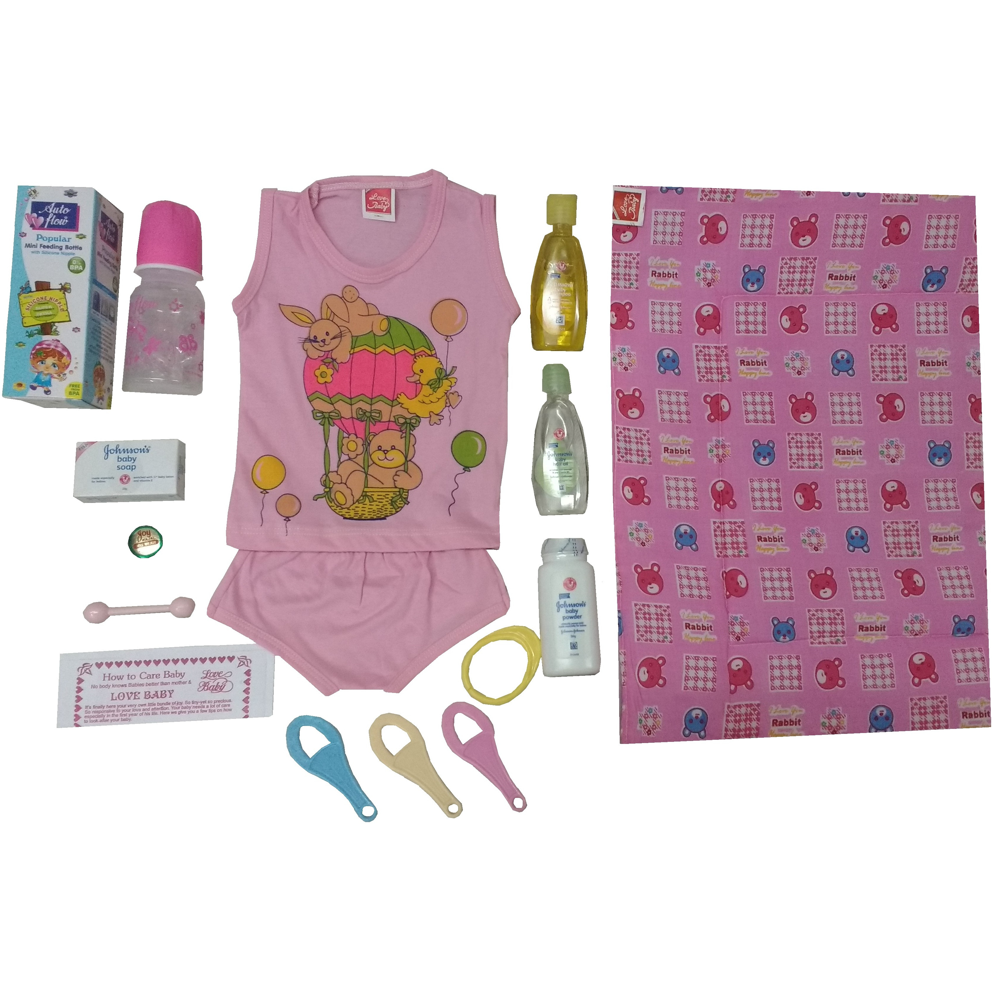 Love Baby Gift Set - Mini Love Pink