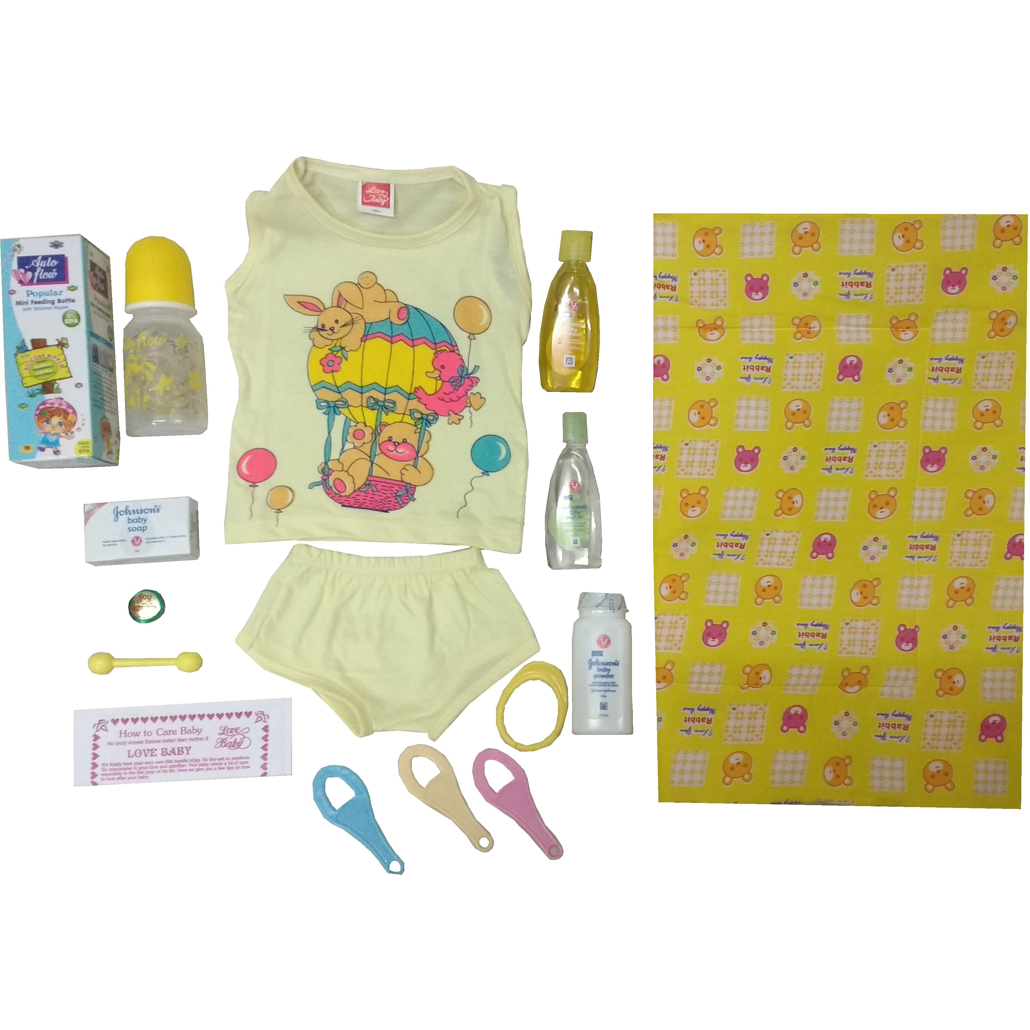 Love Baby Gift Set - Mini Love Yellow