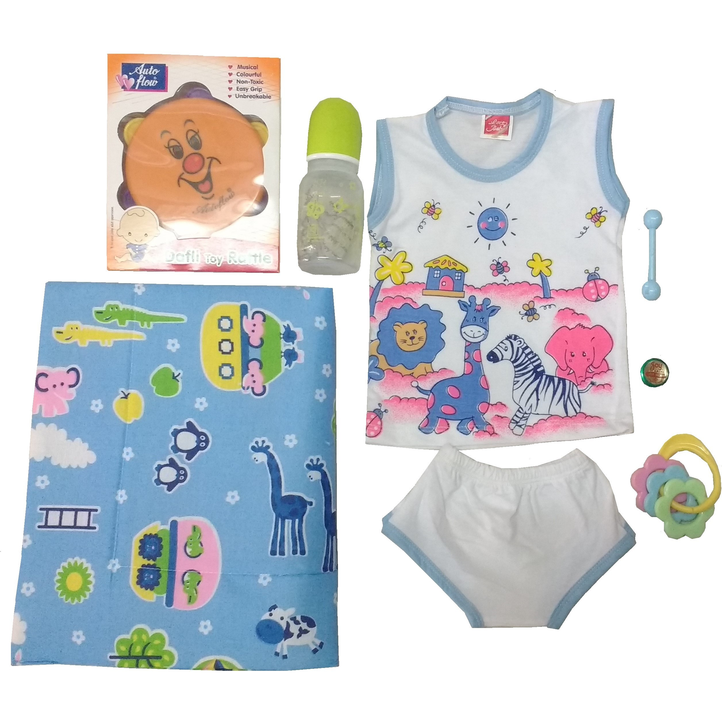 Love Baby Gift Set - Motherkiss Blue