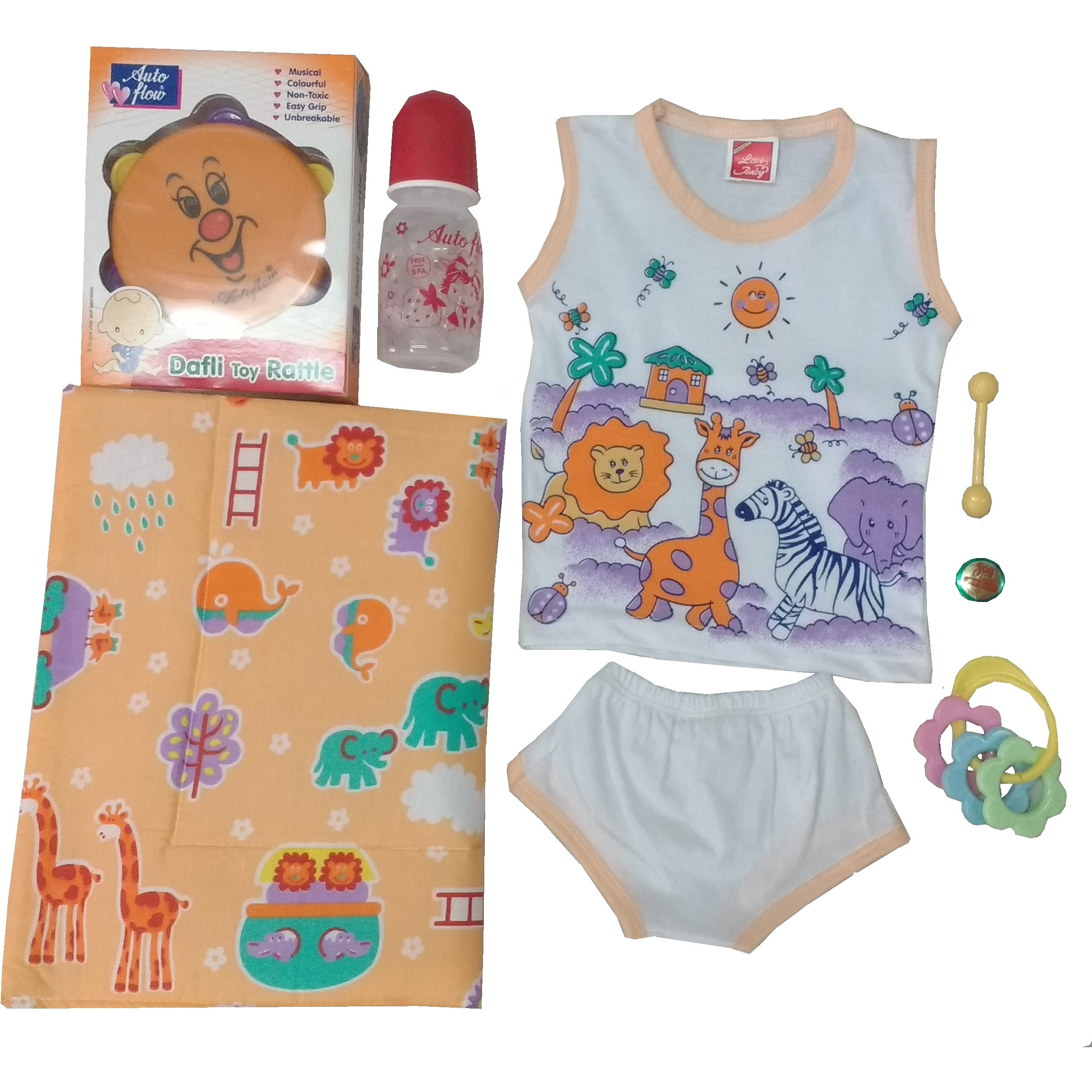 Love Baby Gift Set - Motherkiss Peach