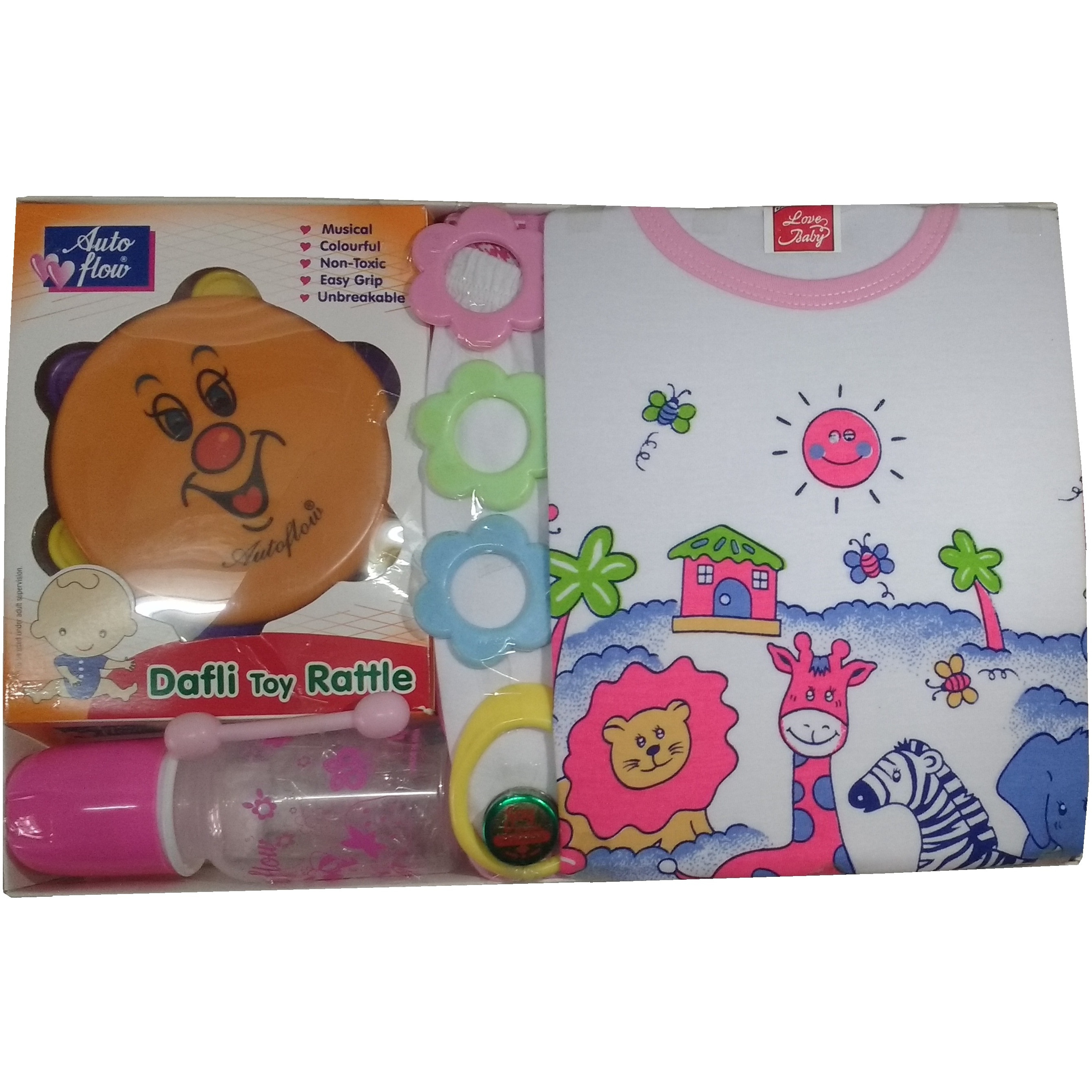 Love Baby Gift Set - Motherkiss Pink