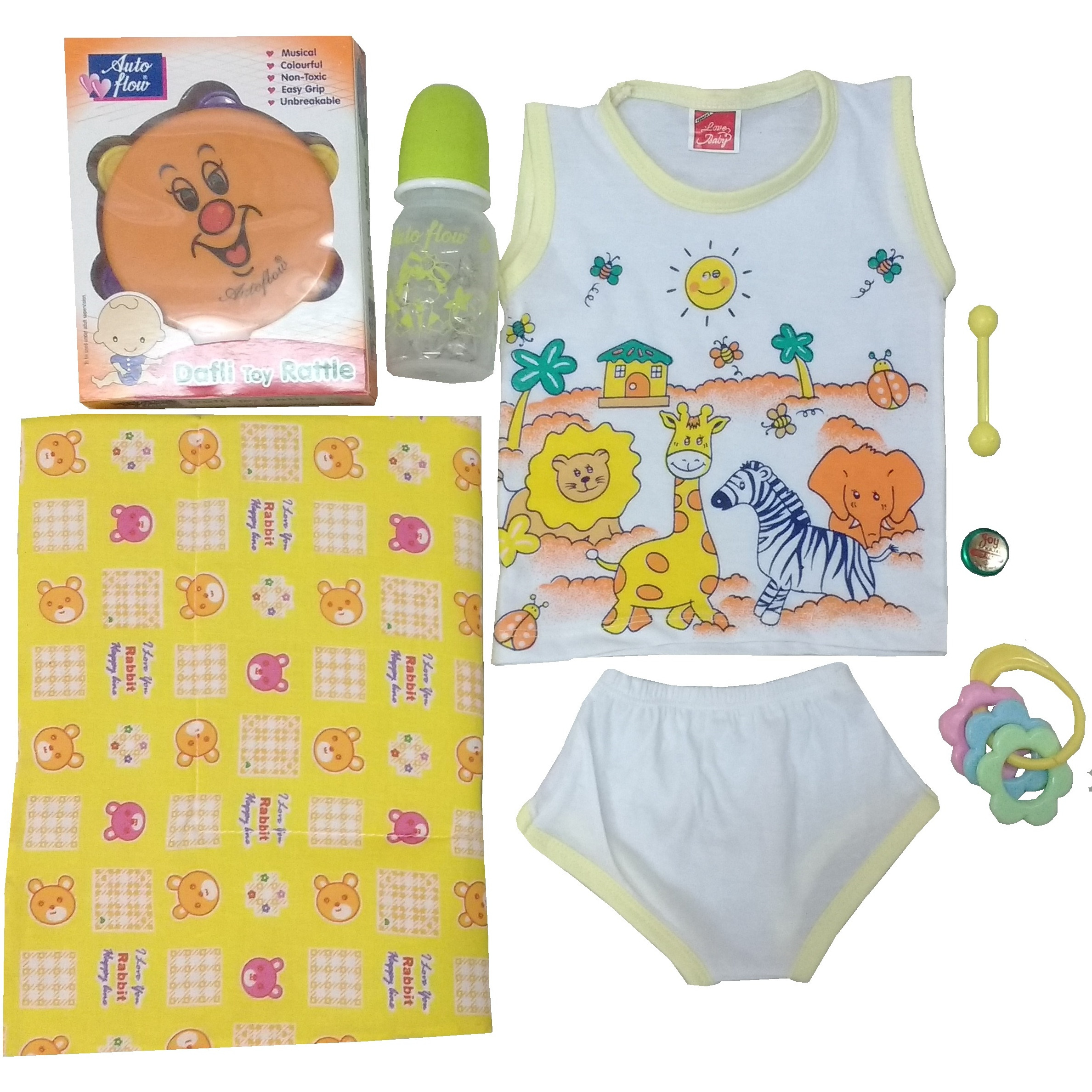 Love Baby Gift Set - Motherkiss Yellow