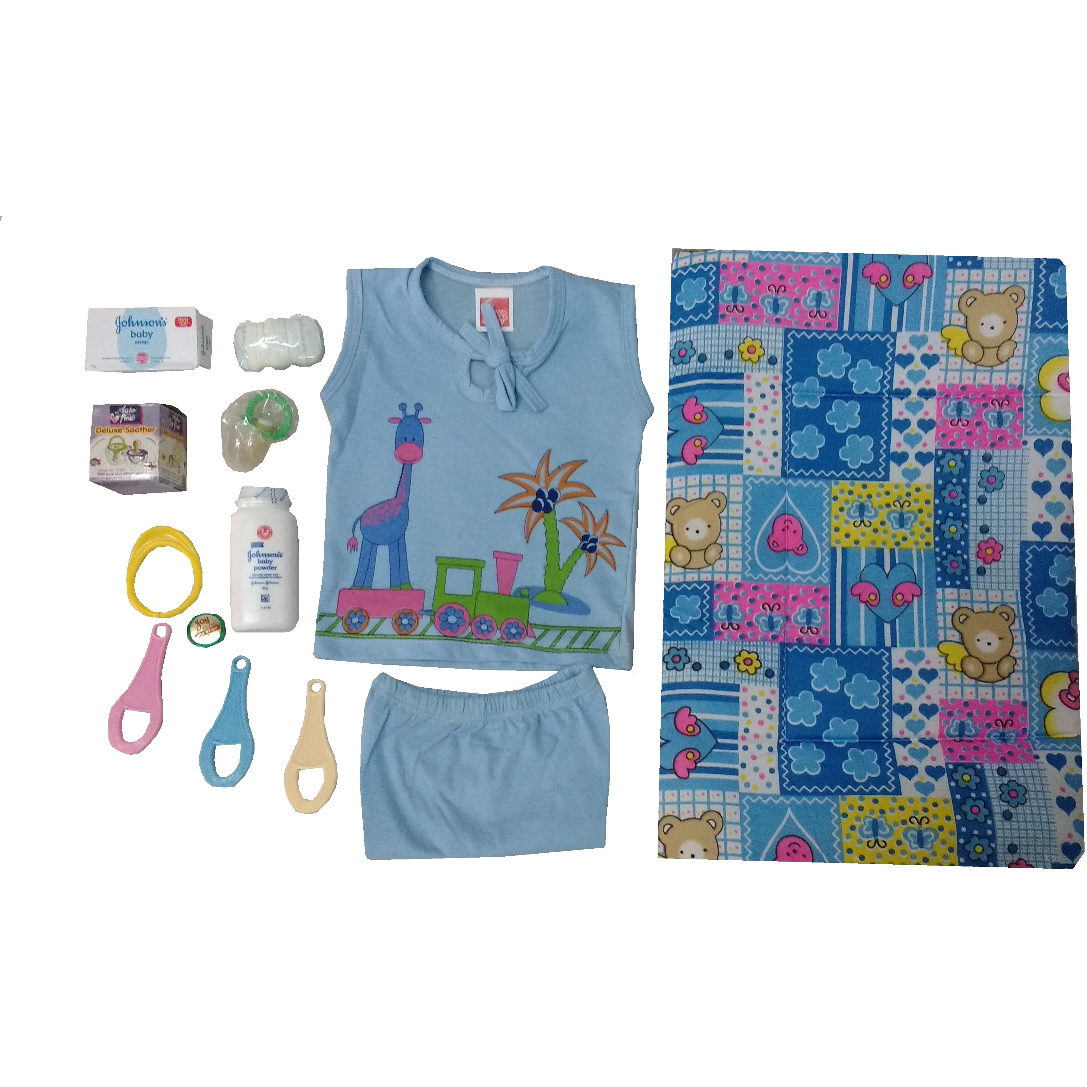 Love Baby Gift Set - Pinky Blue
