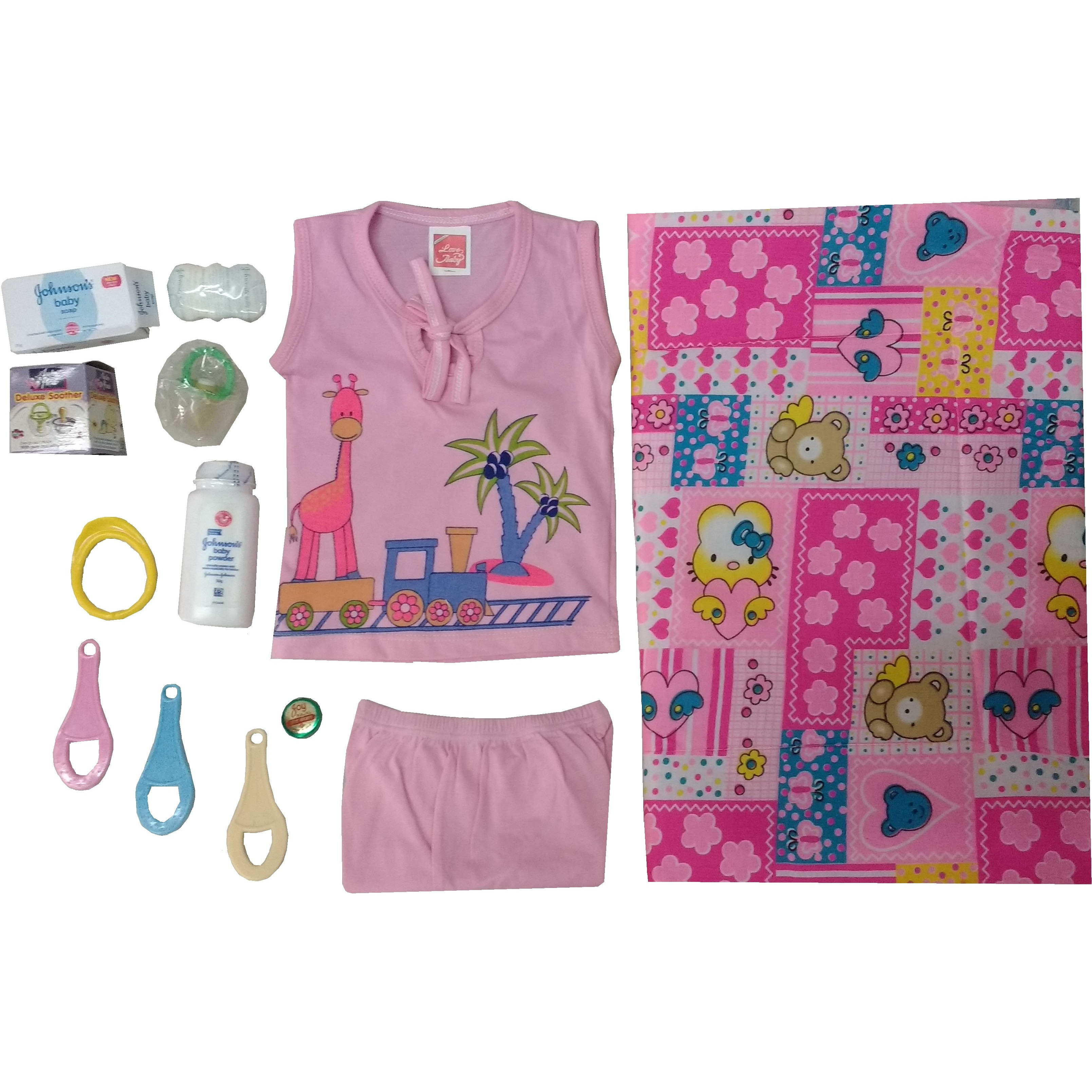 Love Baby Gift Set - Pinky Pink