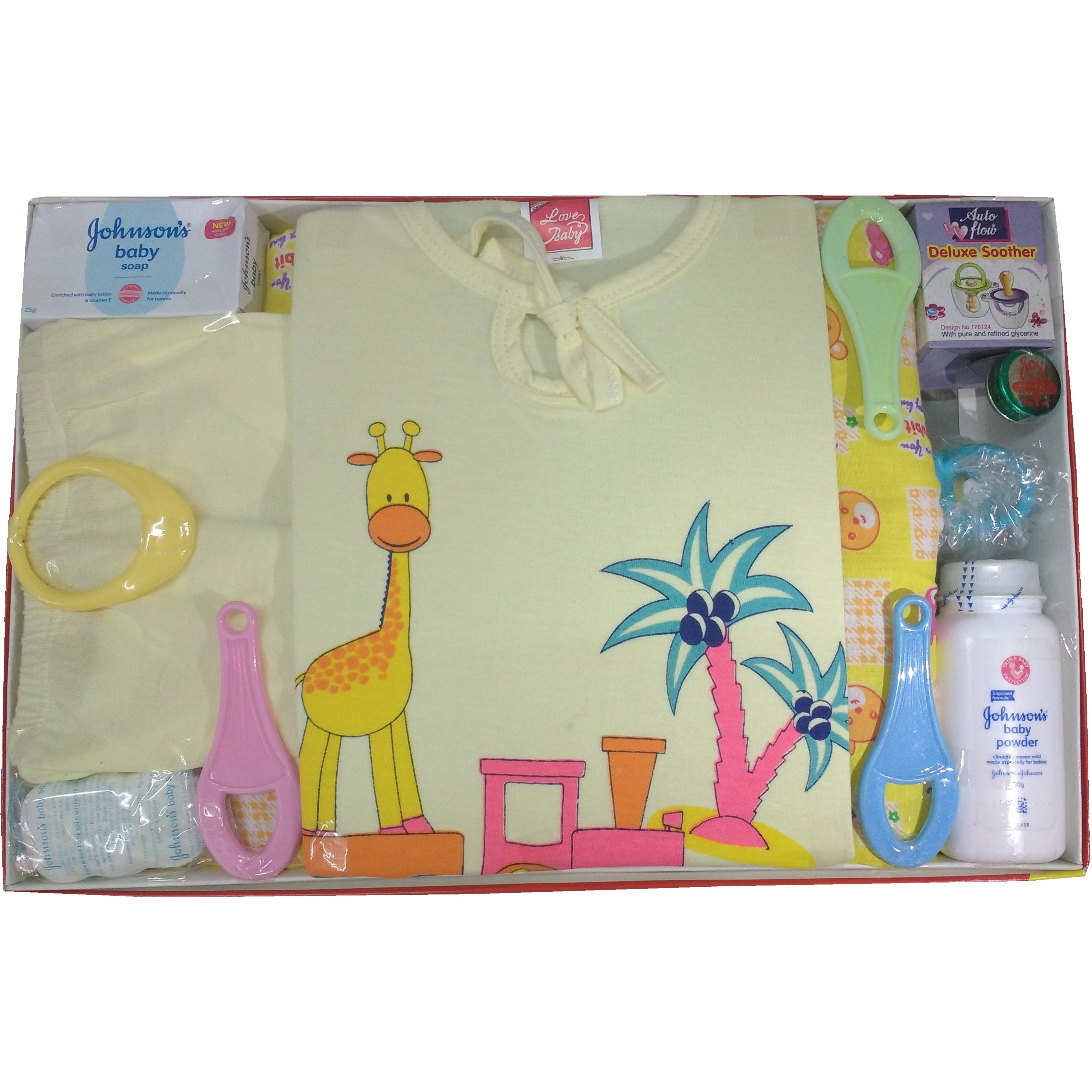 Love Baby Gift Set - Pinky Yellow