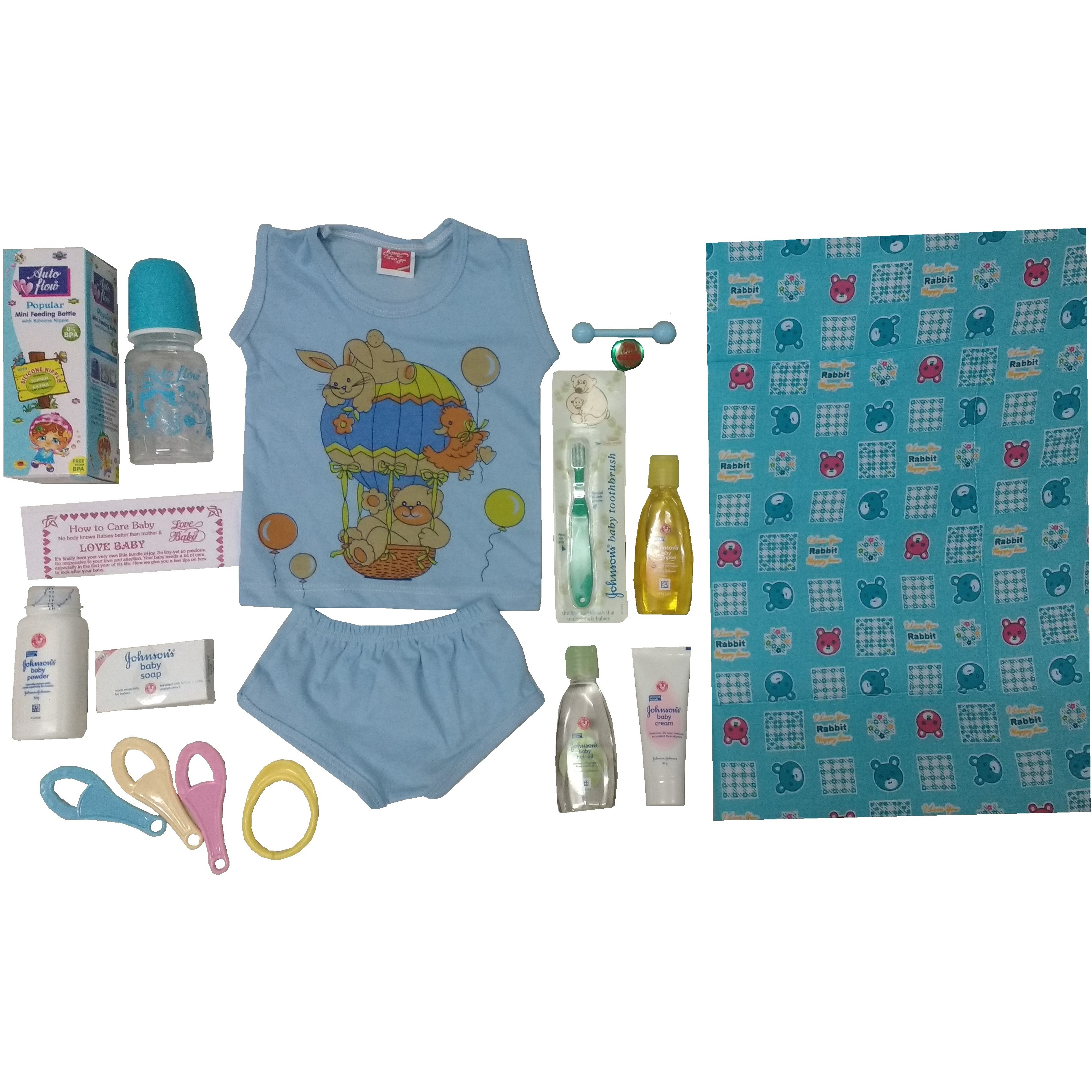 Love Baby Gift Set - Premium Blue