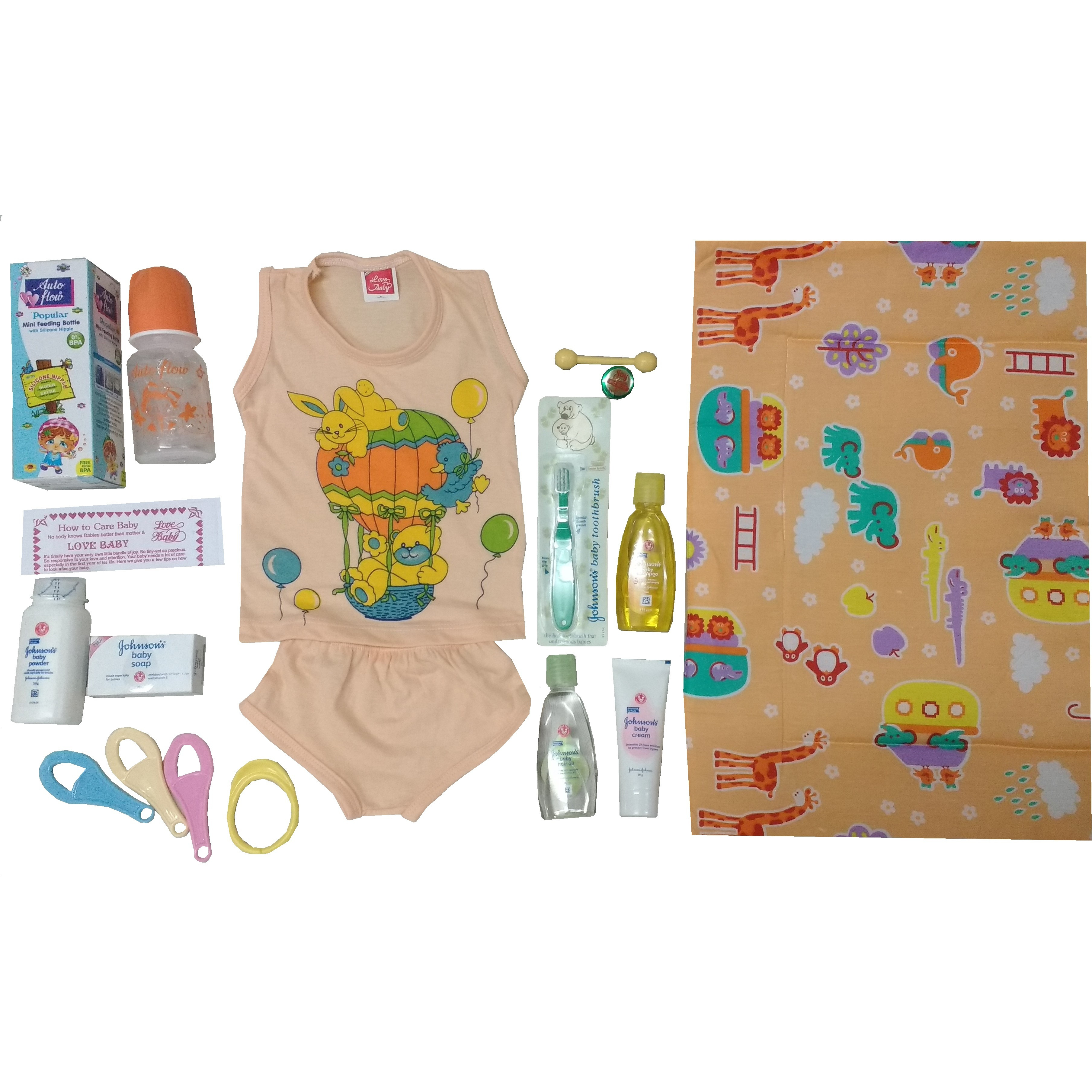 Love Baby Gift Set - Premium Peach