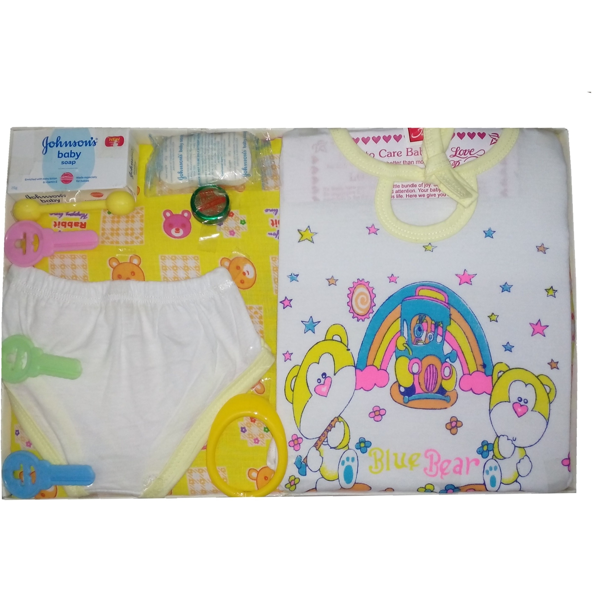 Love Baby Gift Set - Pushpak Yellow