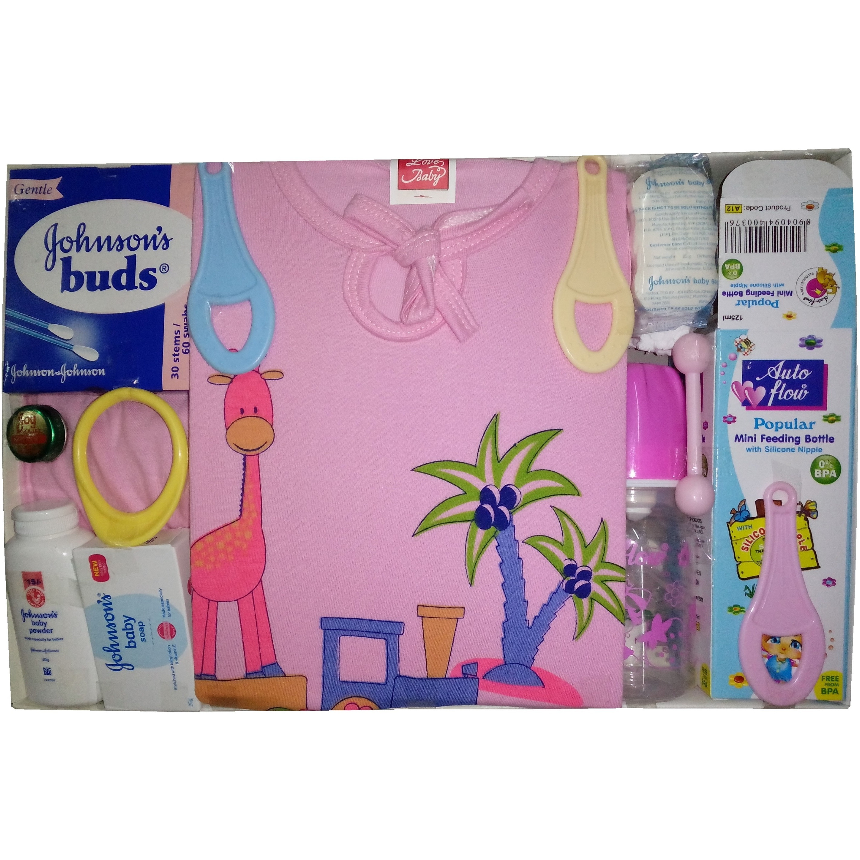 Love Baby Gift Set - Simran Pink