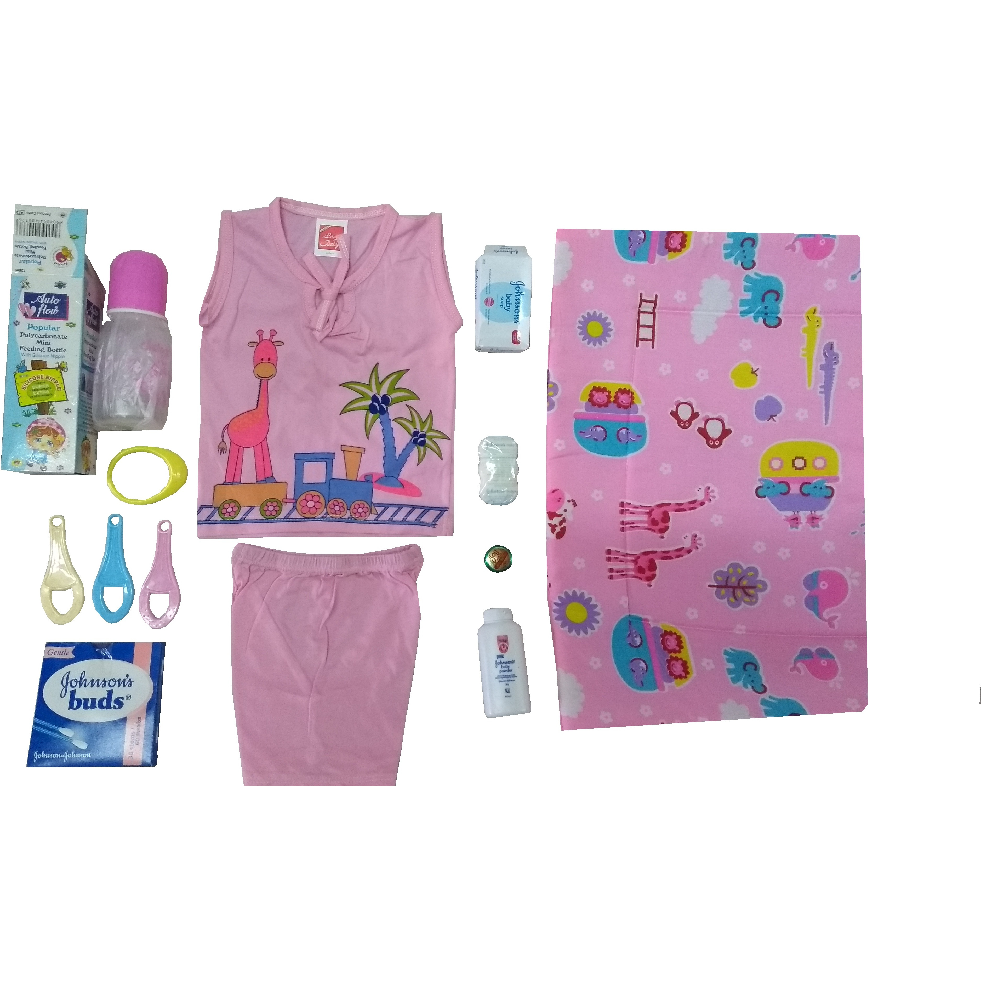 Love Baby Gift Set - Simran Pink