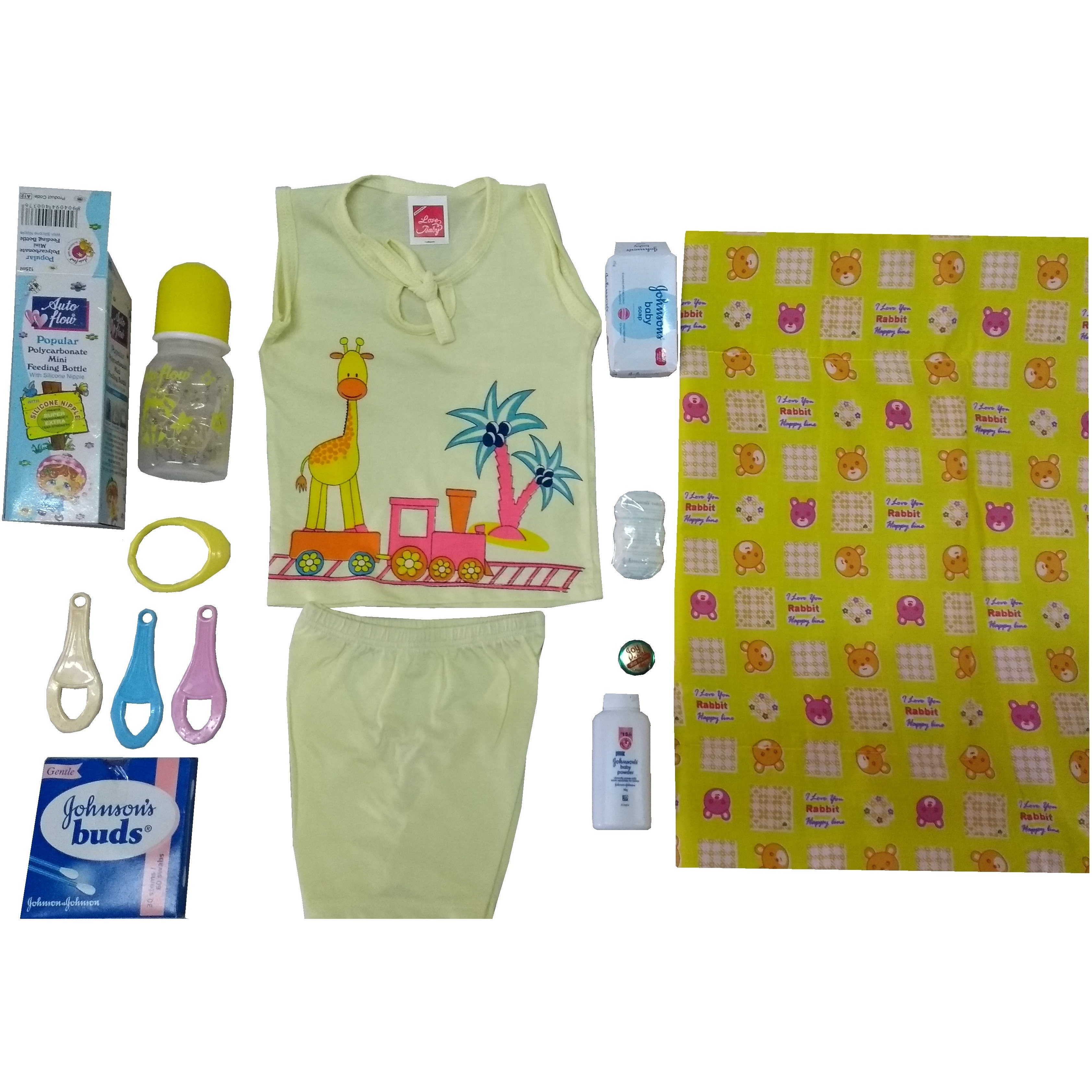 Love Baby Gift Set - Simran Yellow