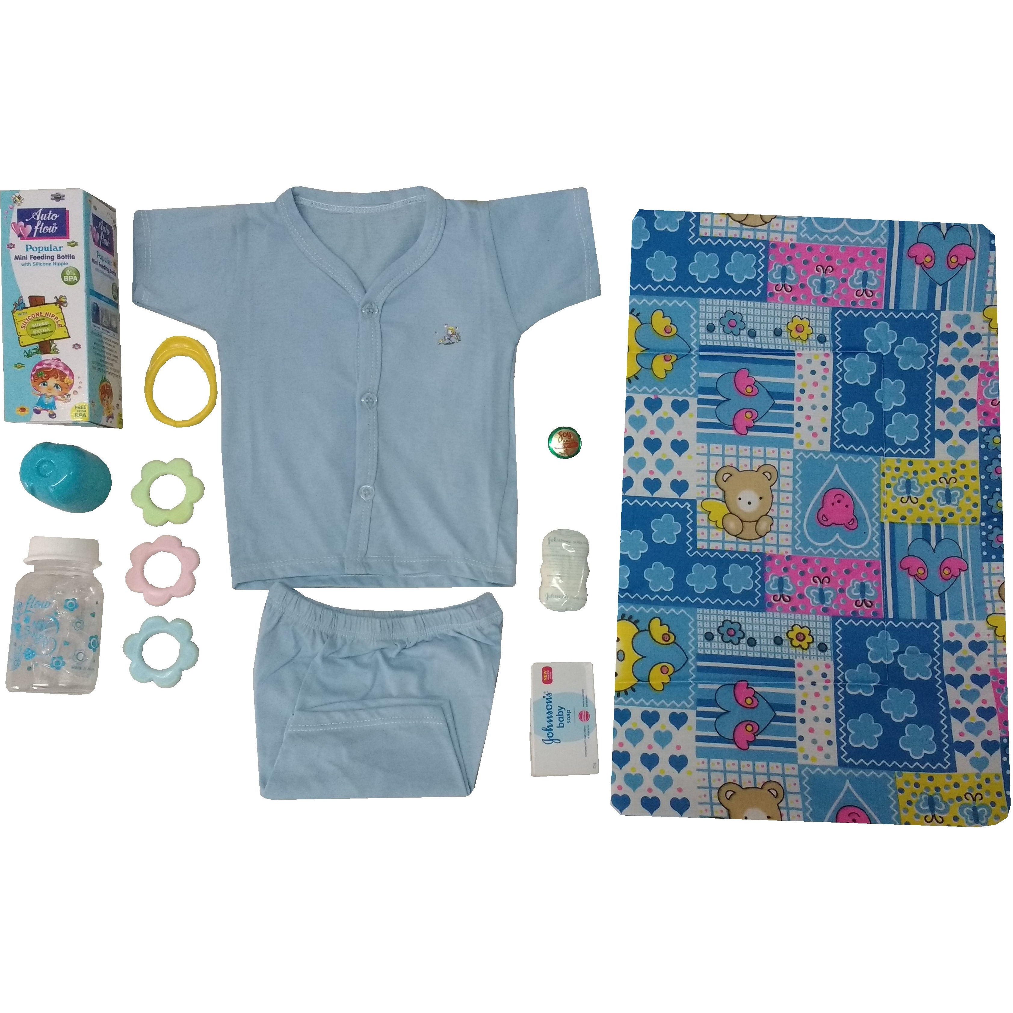 Love Baby Gift Set - Sweet Memory Blue