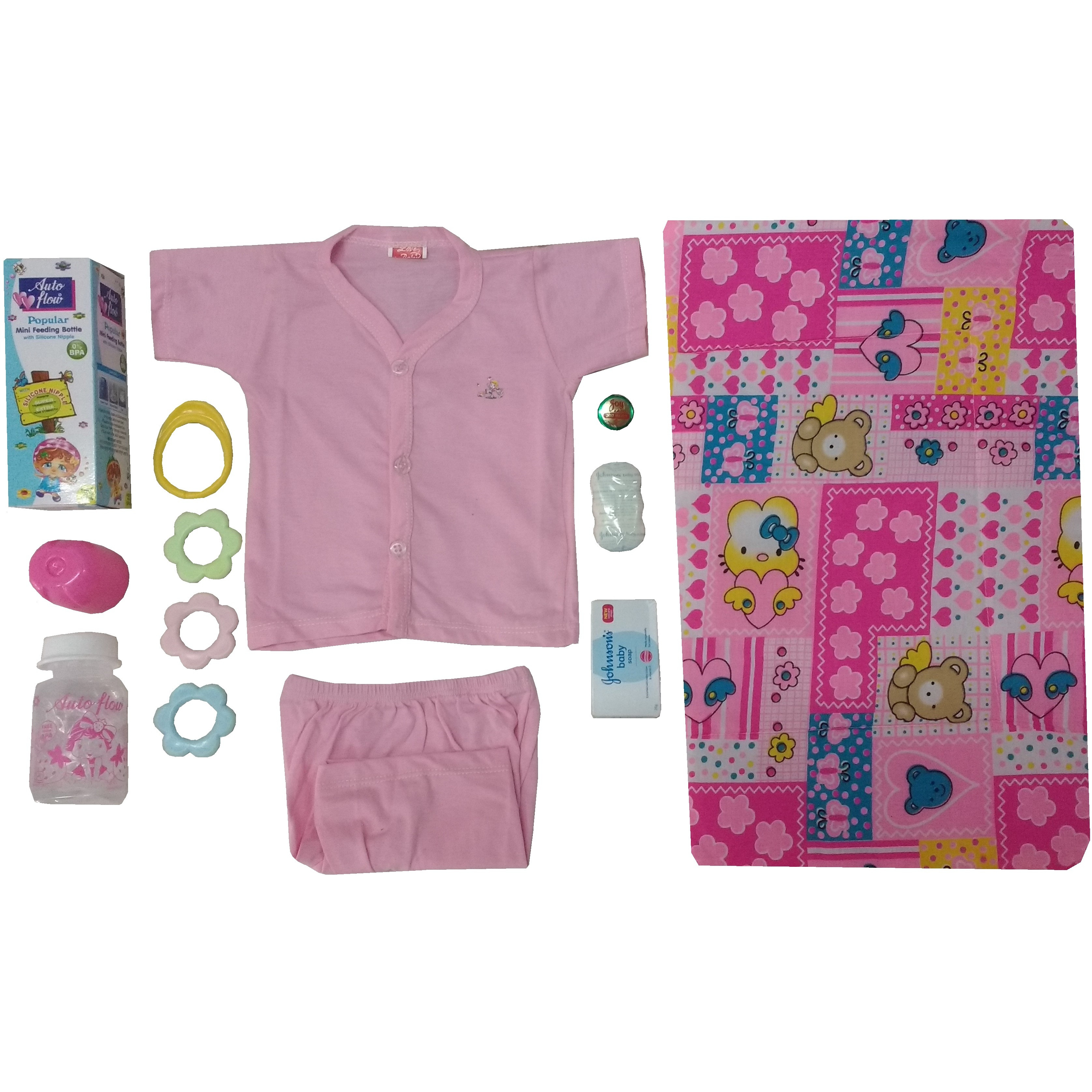 Love Baby Gift Set - Sweet Memory Pink