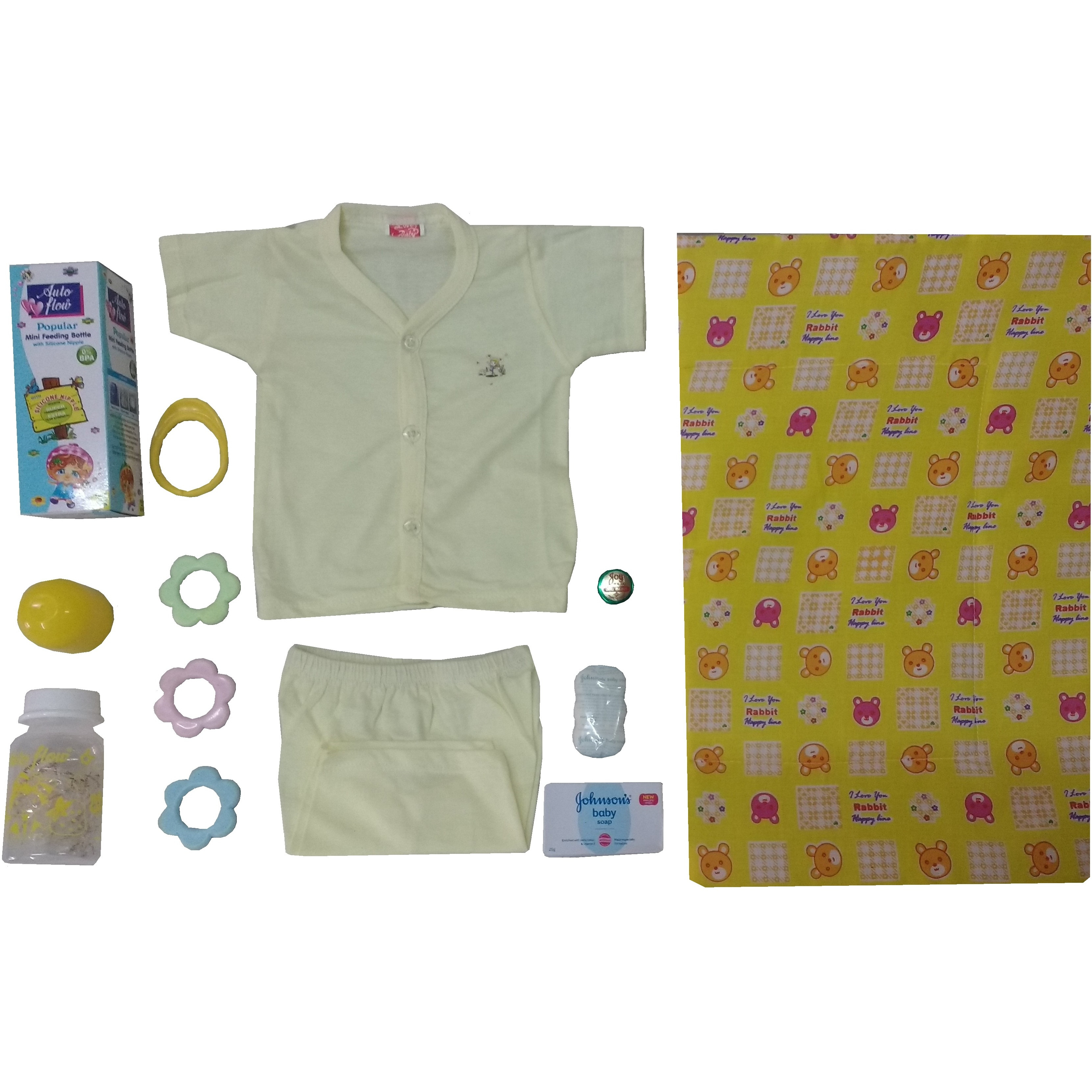 Love Baby Gift Set - Sweet Memory Yellow