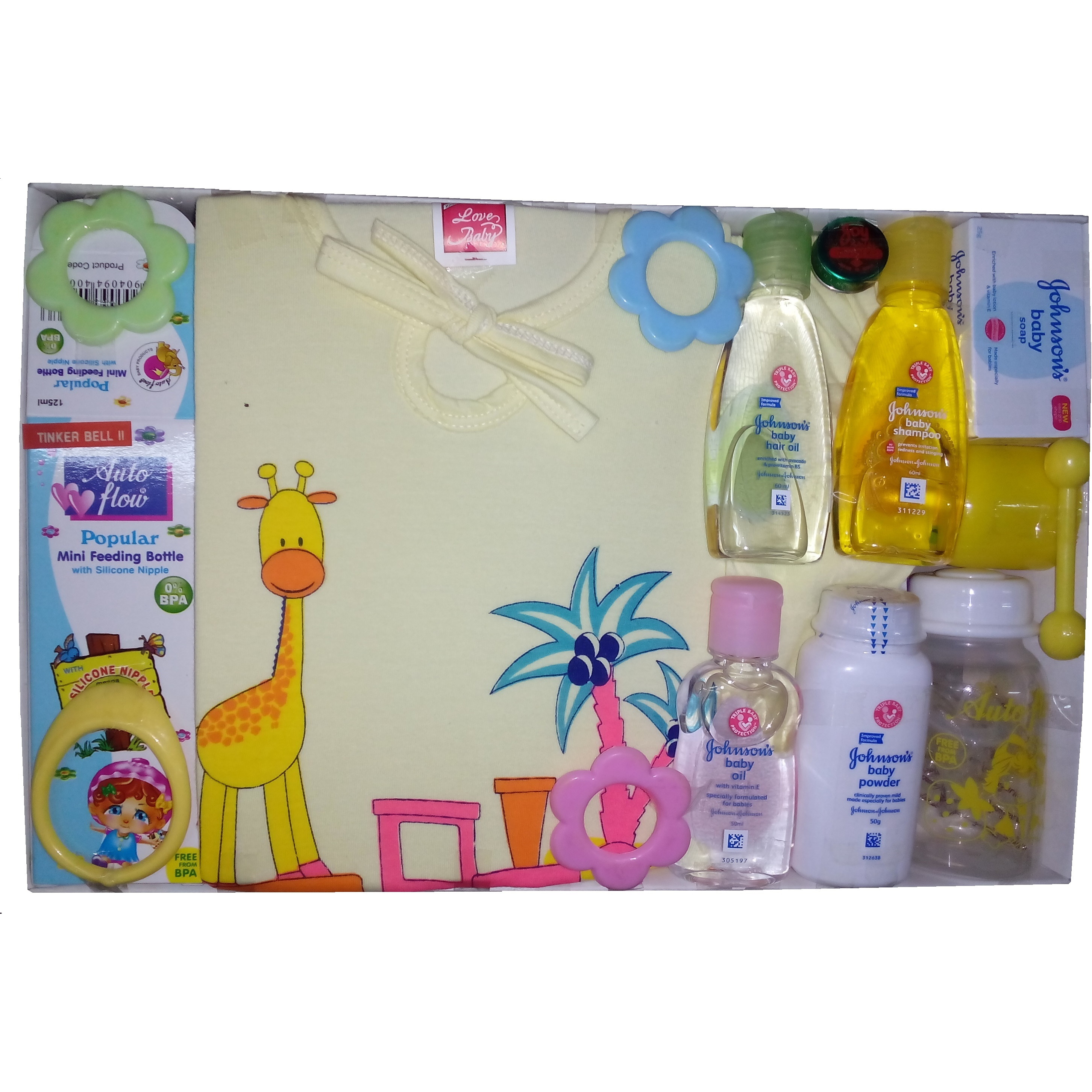 Love Baby Gift Set - Tinkel Bell Yellow