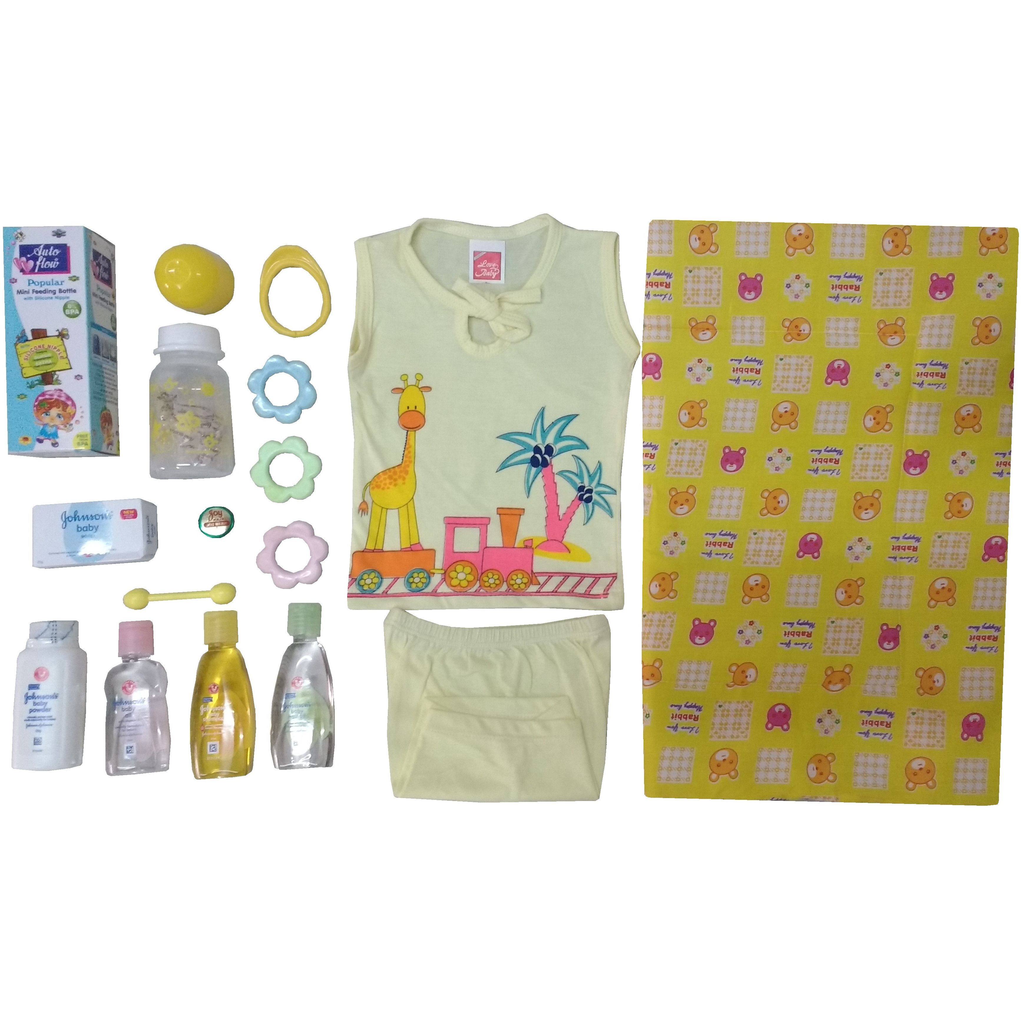 Love Baby Gift Set - Tinkel Bell Yellow