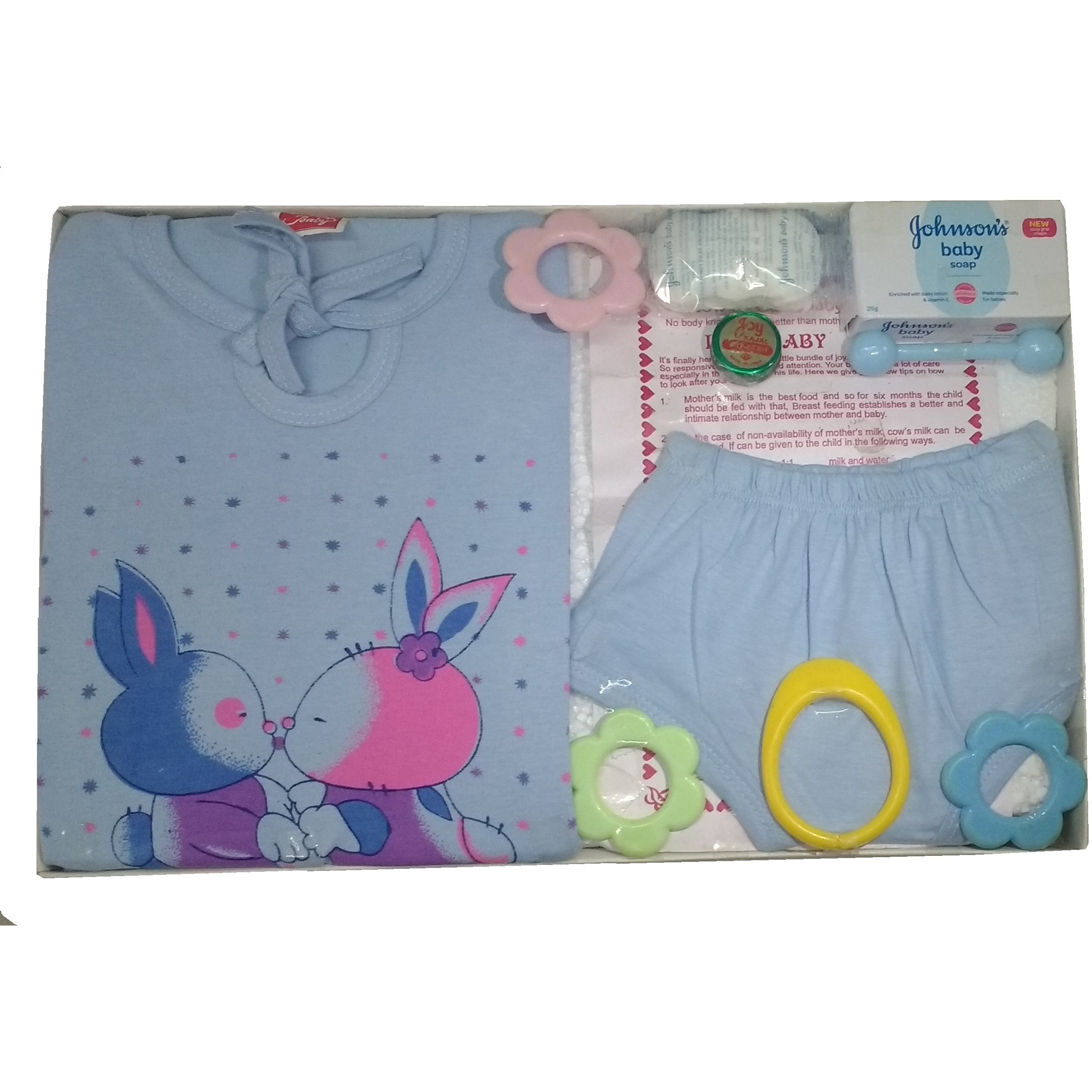 Love Baby Gift Set - Tom & Jerry Blue