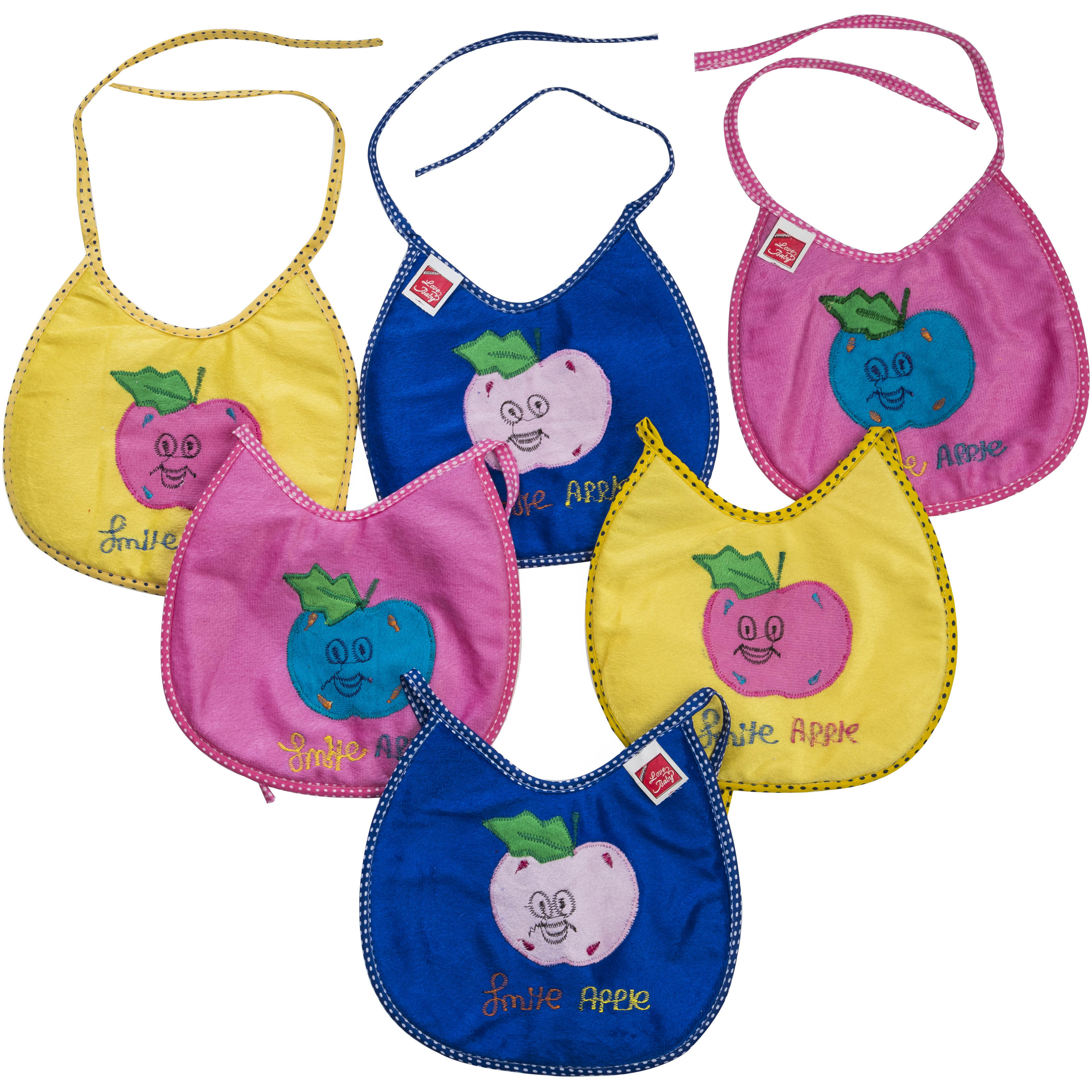 Love Baby Velvet Bibs - 703 Combo B