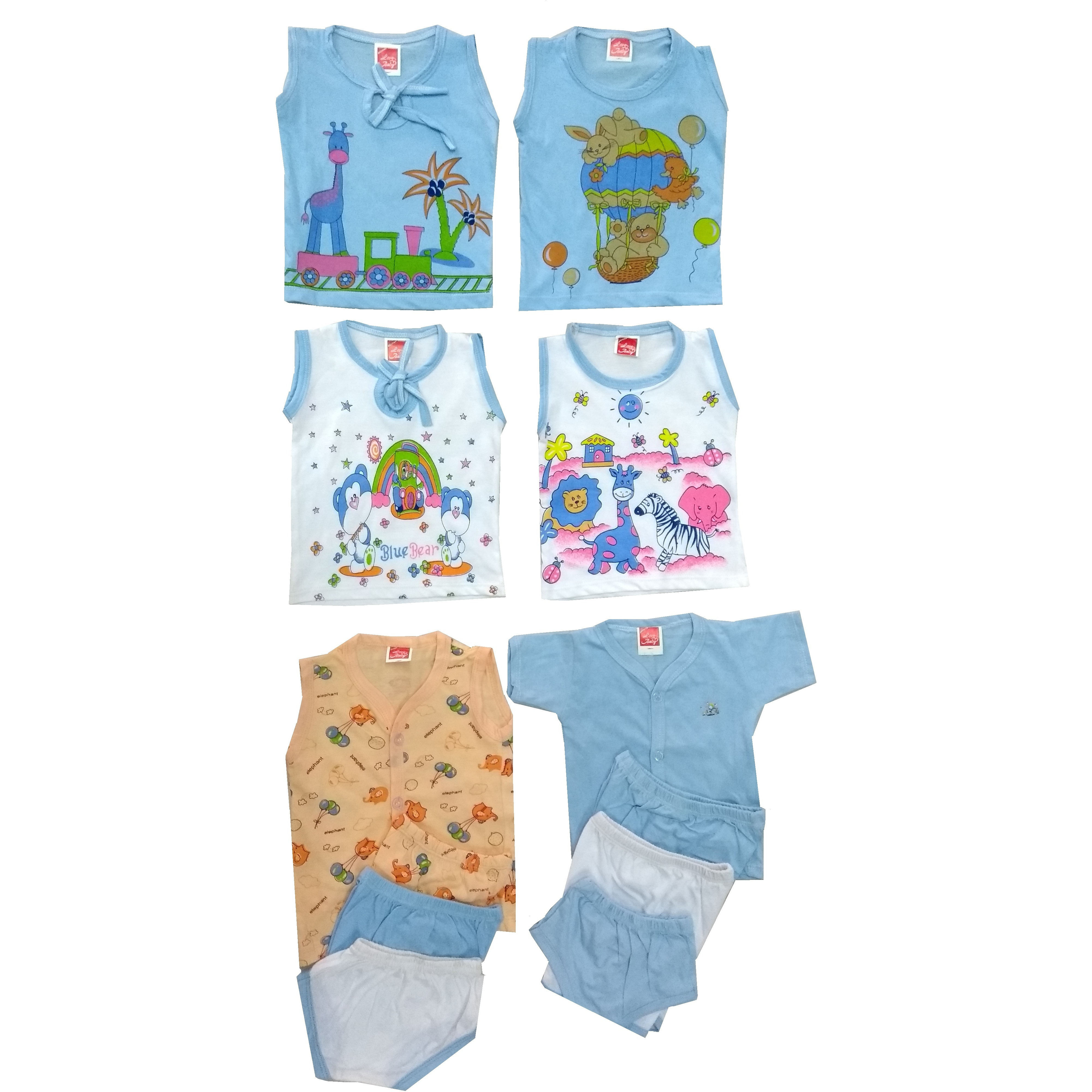 Love Baby Organic Clothing Ink Combo Set - BC12