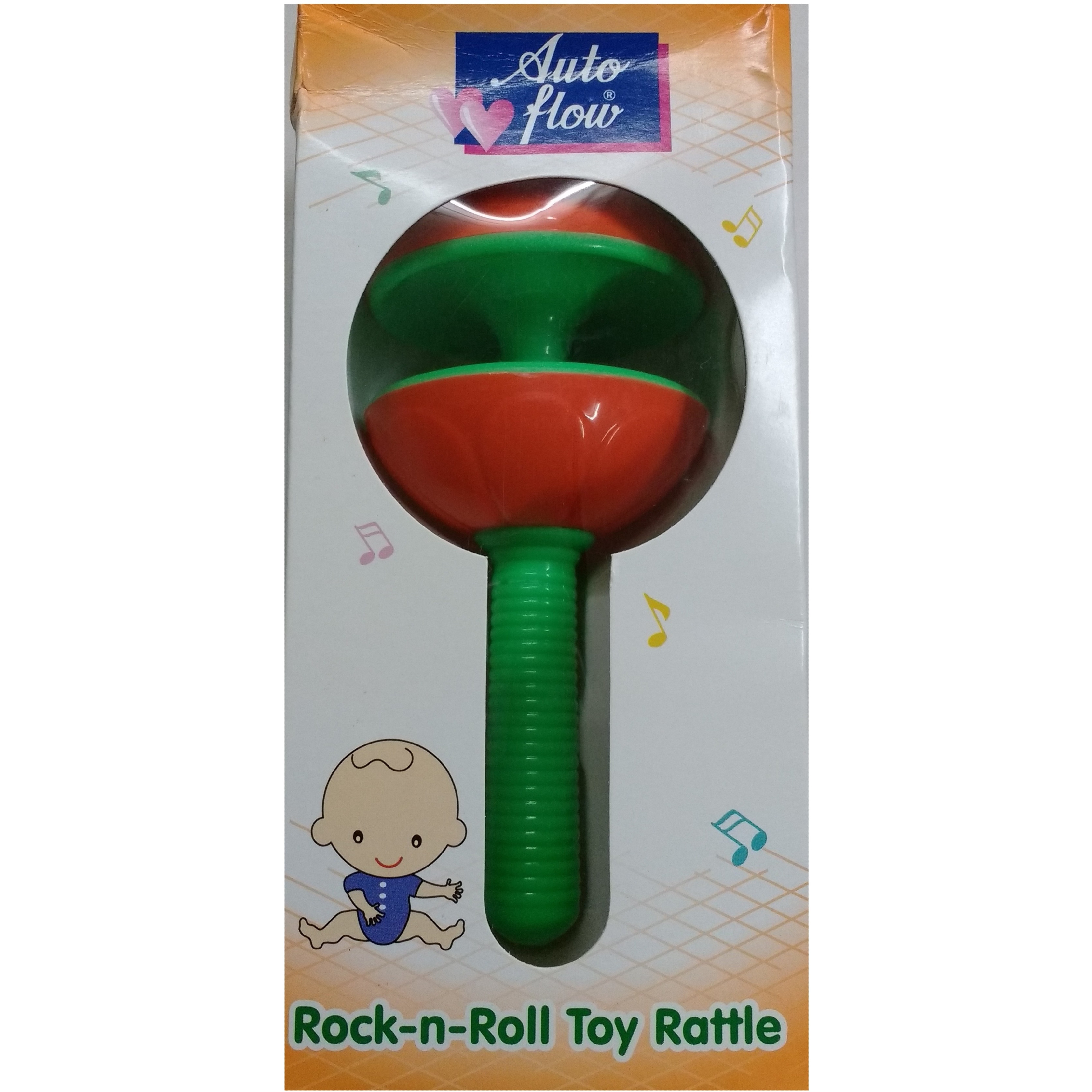 Auto Flow Rattle Toy - Rock-N-Roll - BT23 Green