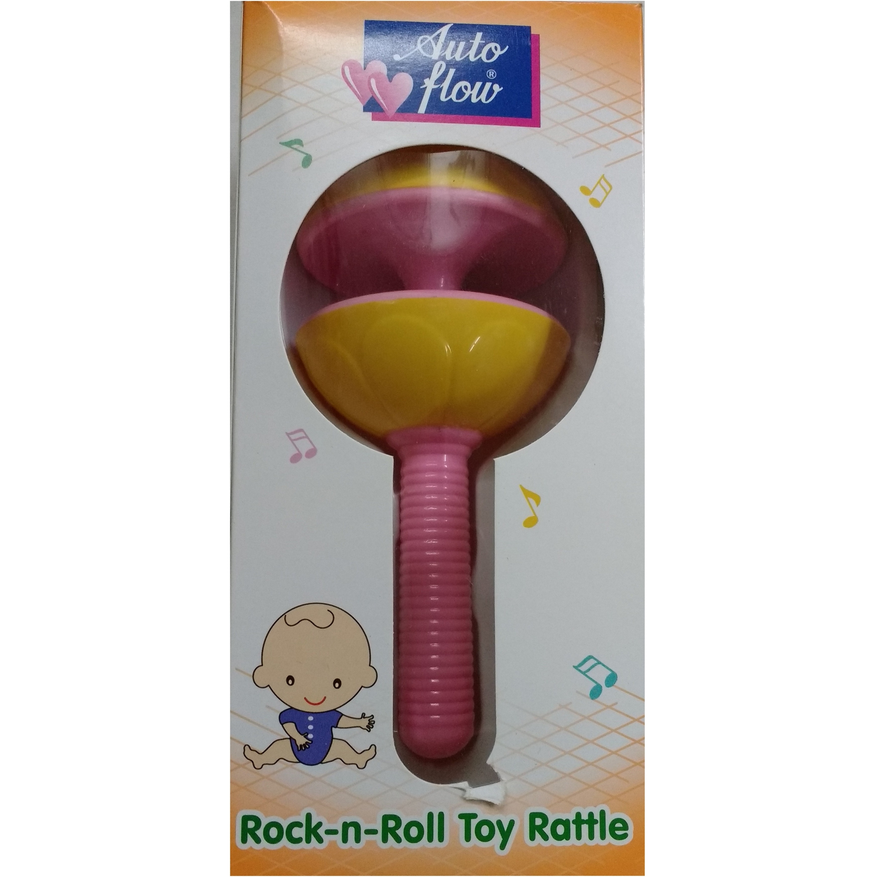 Auto Flow Rattle Toy - Rock-N-Roll - BT23 Pink