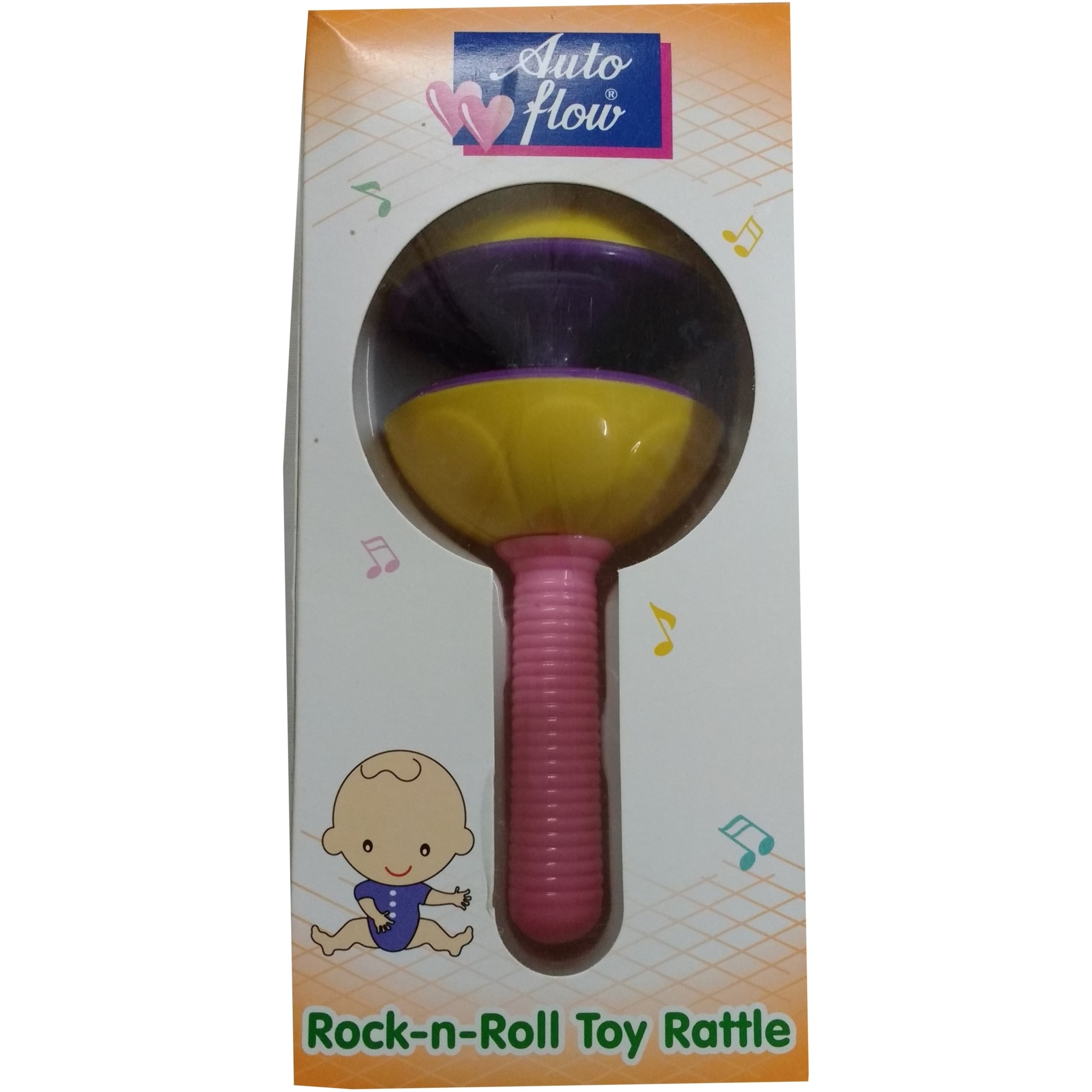 Auto Flow Rattle Toy - Rock-N-Roll - BT23 Purple