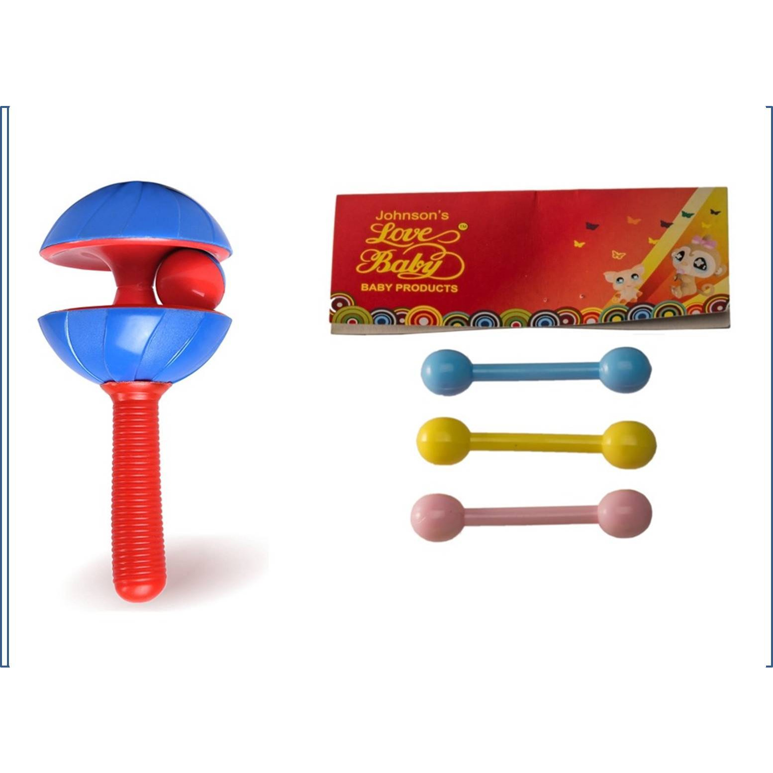 Auto Flow Rattle Toy - Rock-N-Roll - BT23 Red Combo