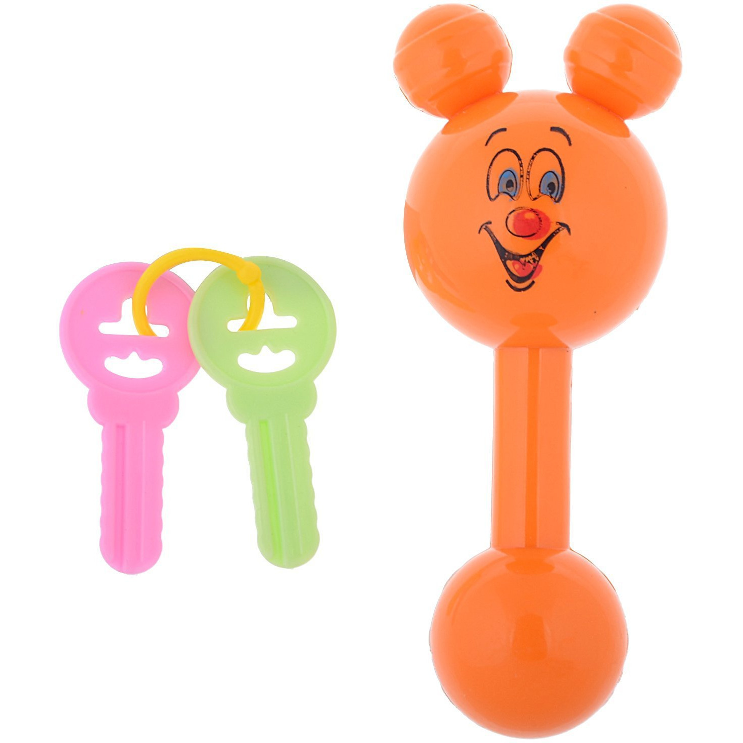 Auto Flow Rattle Toy - Jinny Toy - BT27 Peach