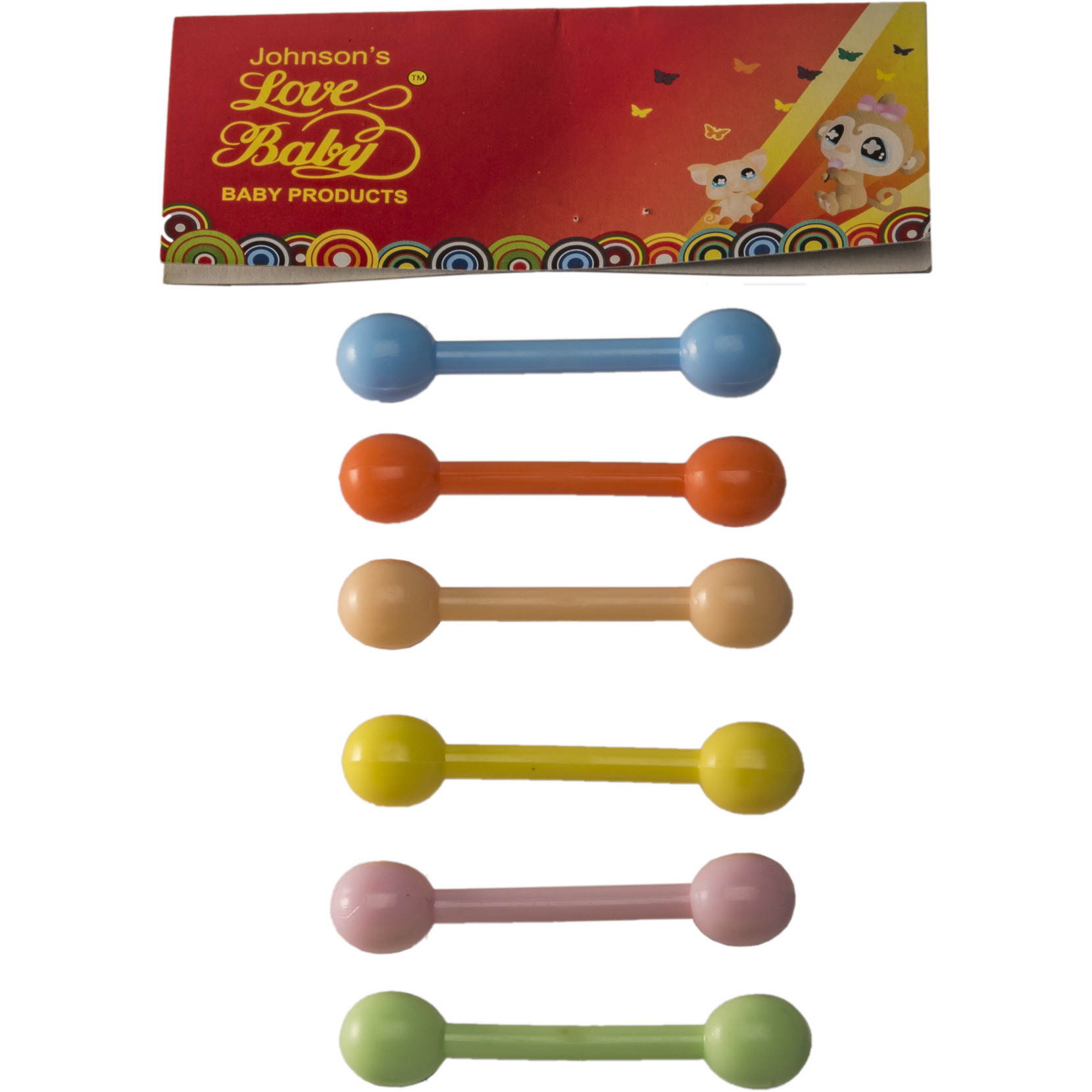 Love Baby Baby Teething Stick Pack of 6 - BT12