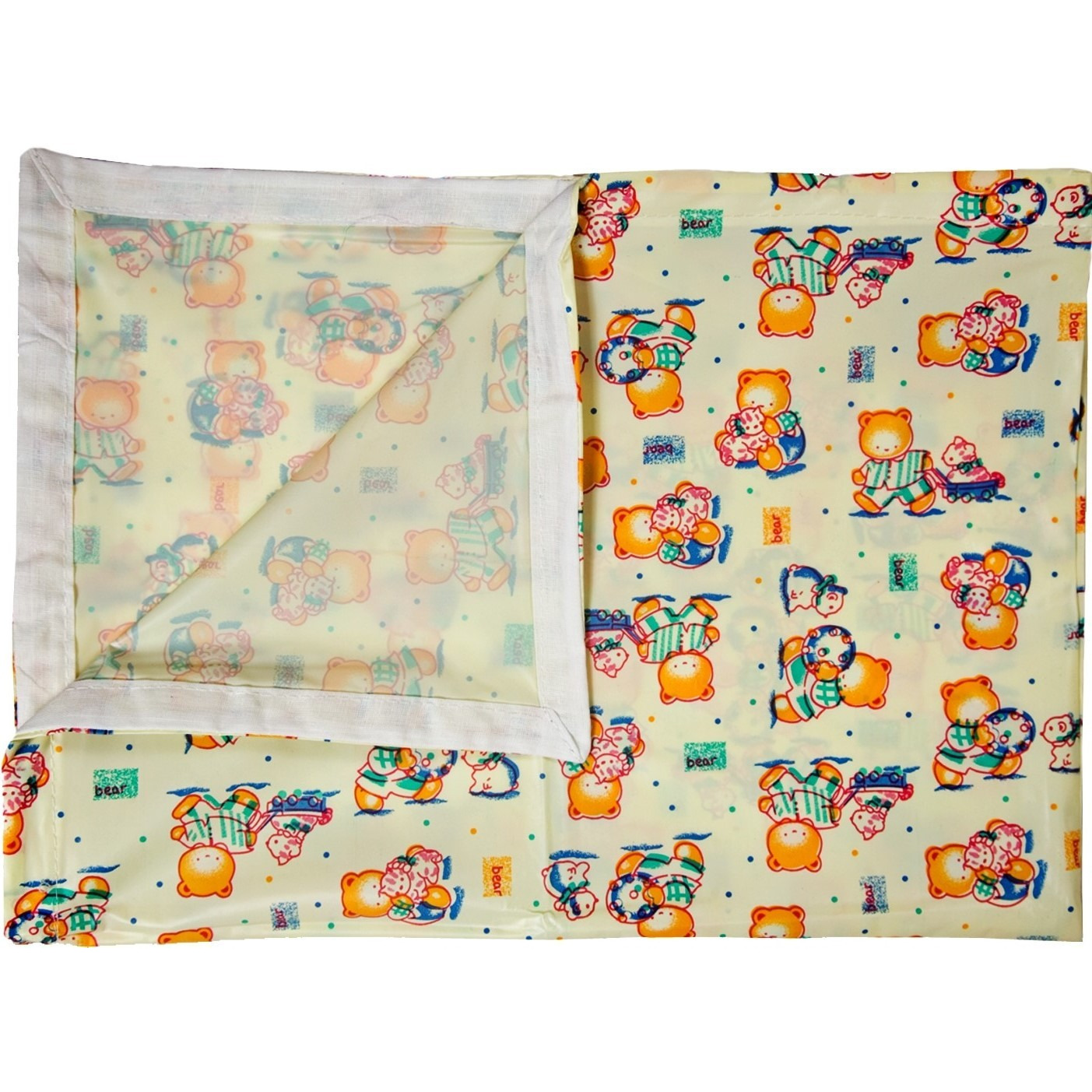 Love Baby Soft Bed Sheet Plastic - 613 B Yellow