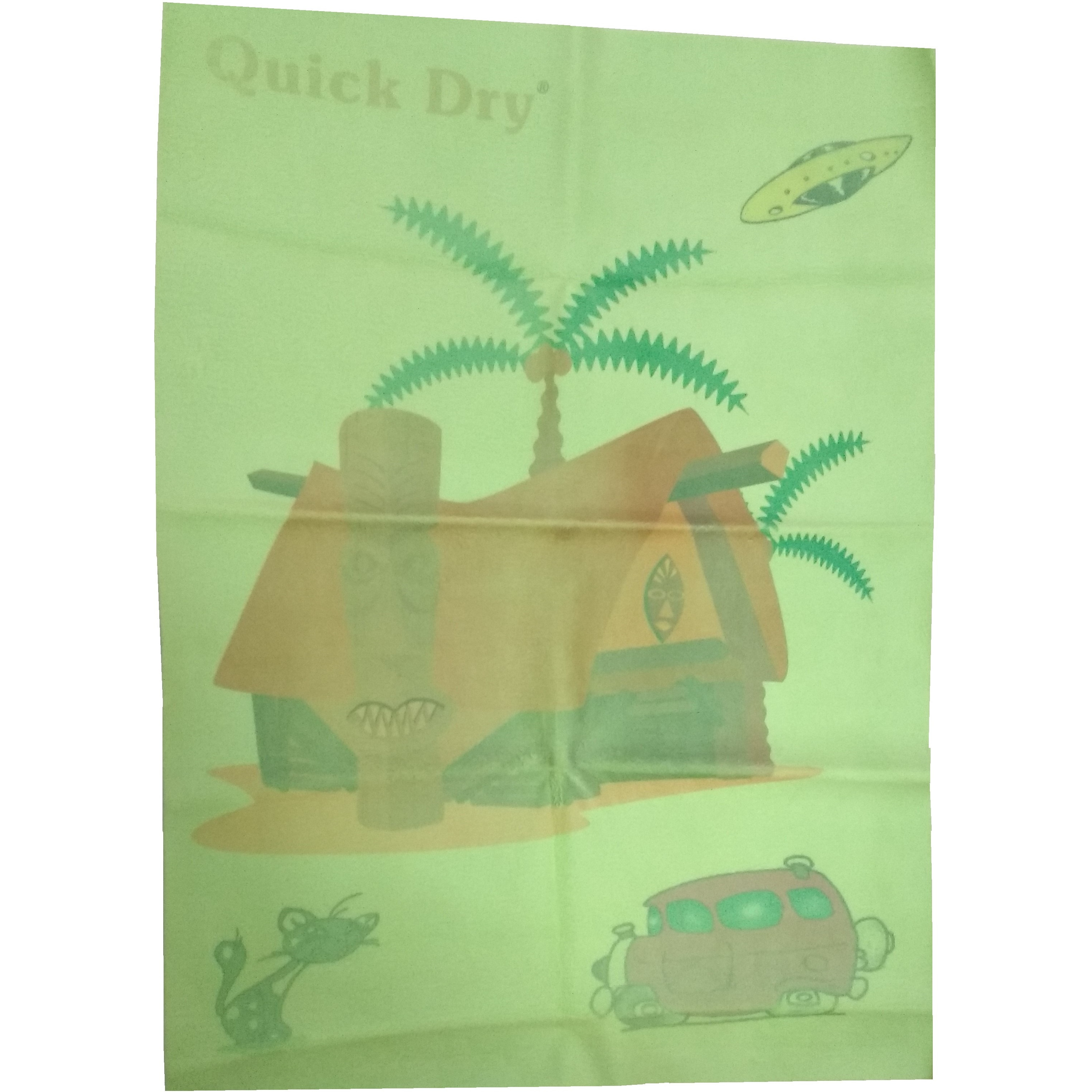 Quick Dry Bed Protector Printed - 626 S Pista