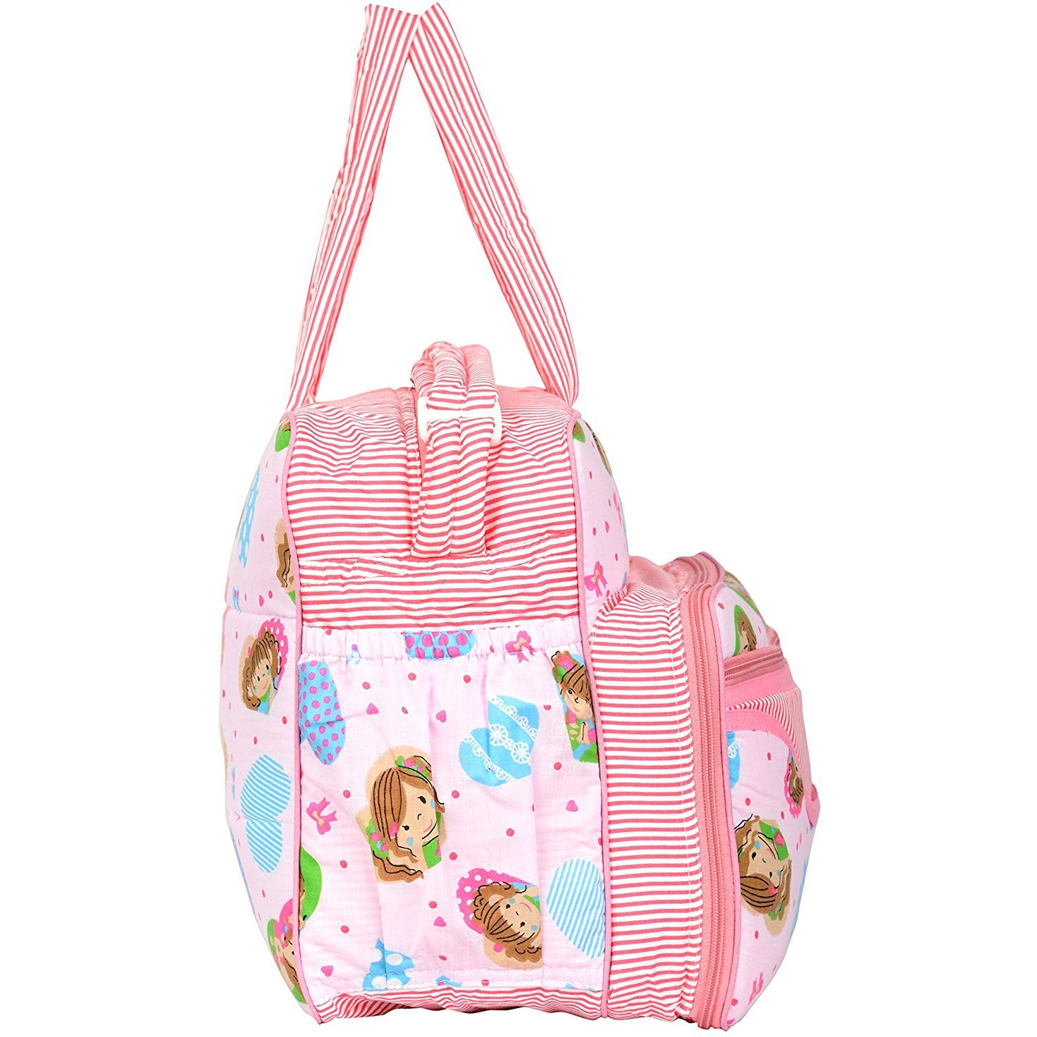 Love Baby Diper Bag Multiutility Wire bag - DBB18 Pink