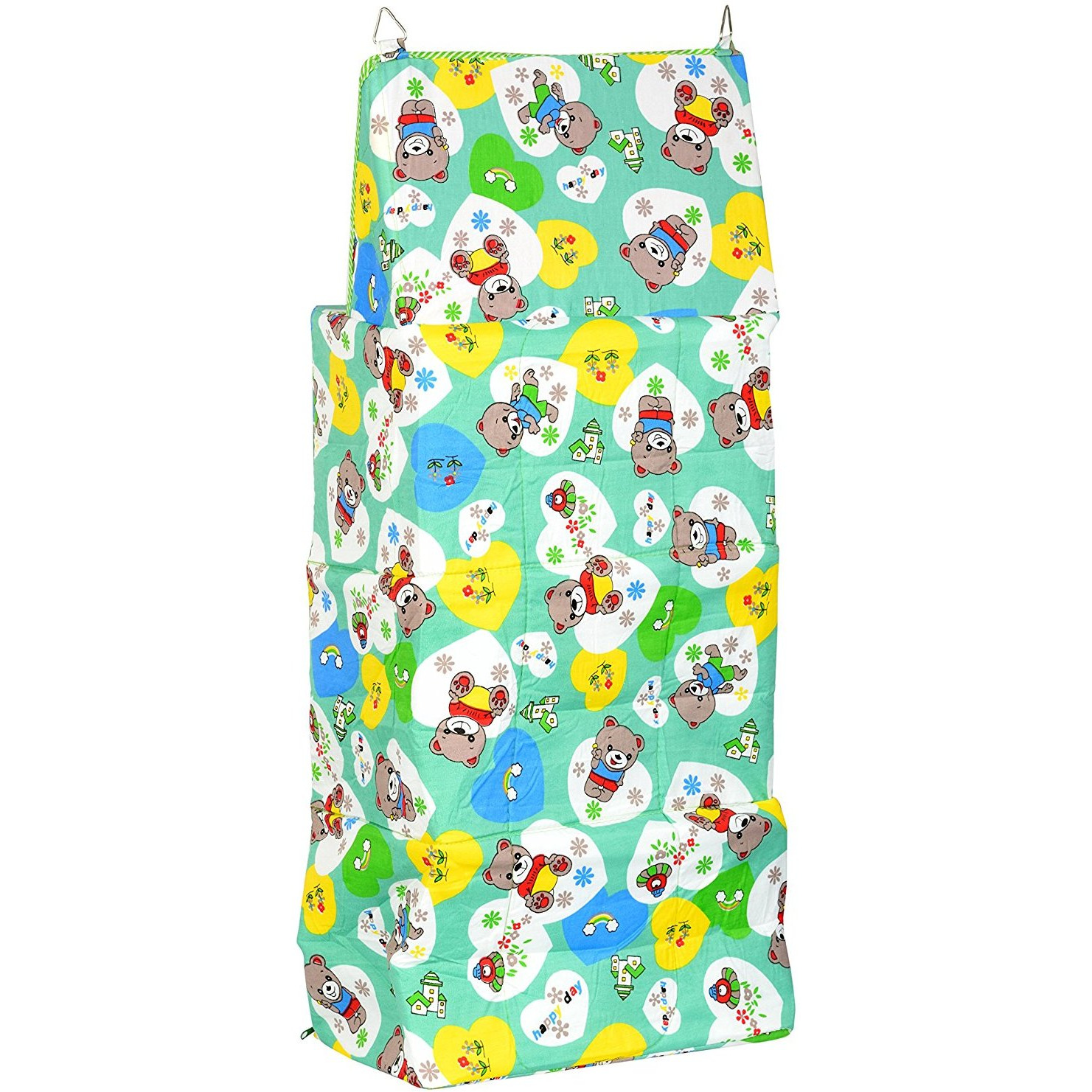 Love Baby Small Teddy Bear Kids Cupboard 3 Step - DKBC17 Green