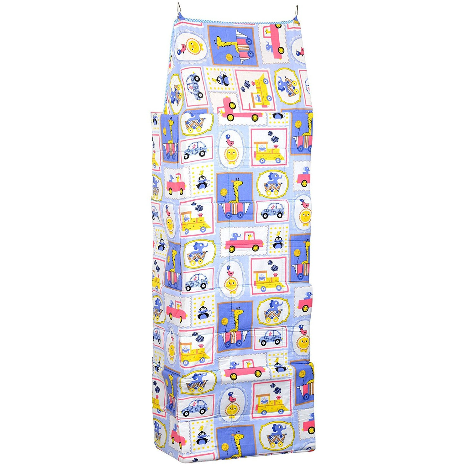Love Baby Aminal and Transport Kids Cupboard 4 Step - DKBC18 Blue