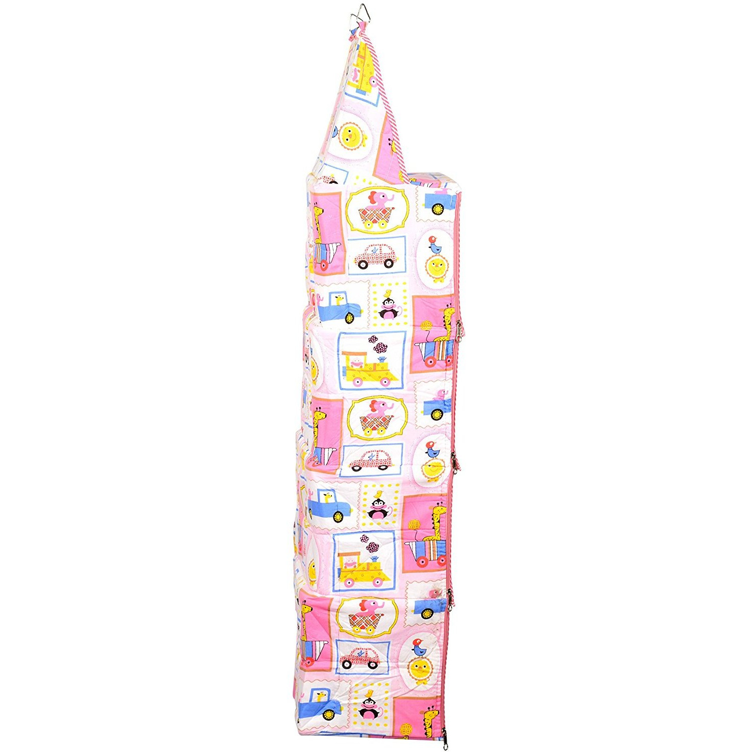 Love Baby Aminal and Transport Kids Cupboard 4 Step - DKBC18 Pink