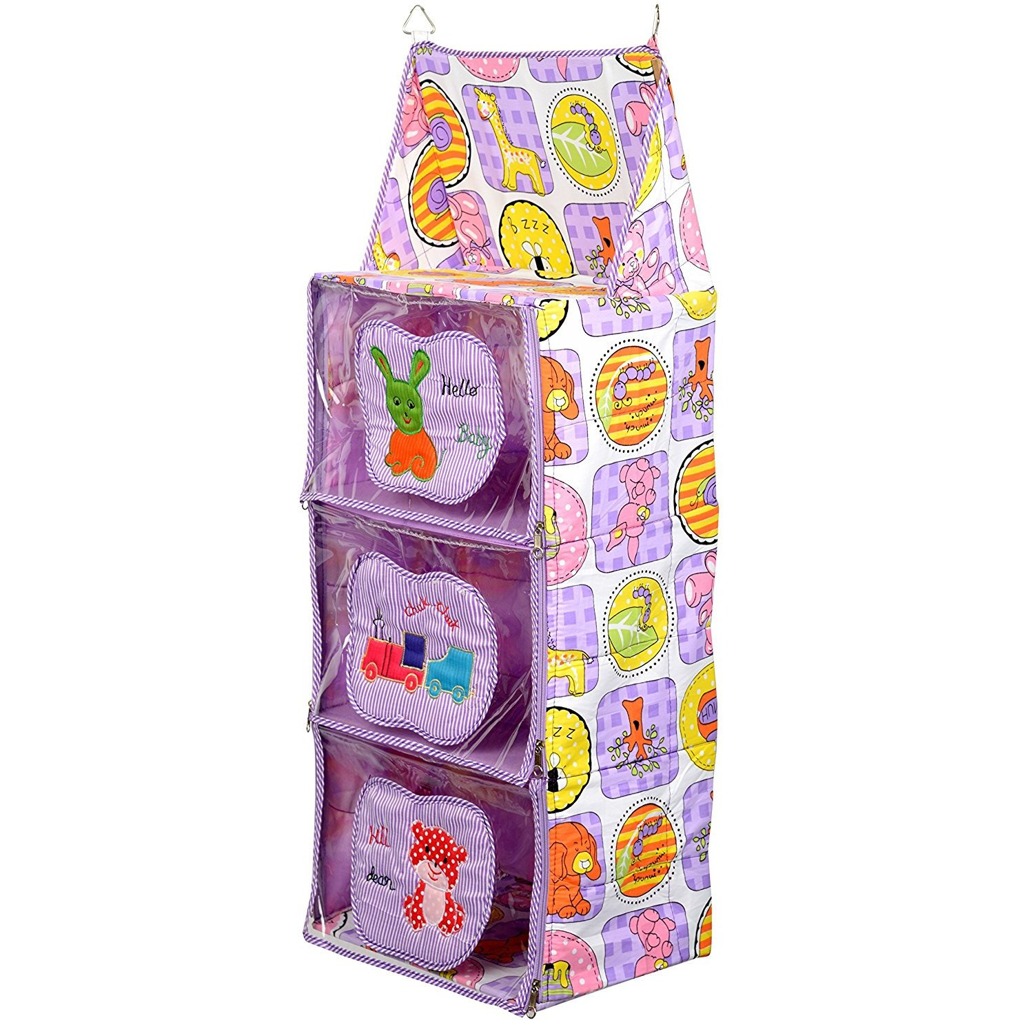 Love Baby Cute Small to Big Kids Cupboard 3 Step - DKBC19 Purple