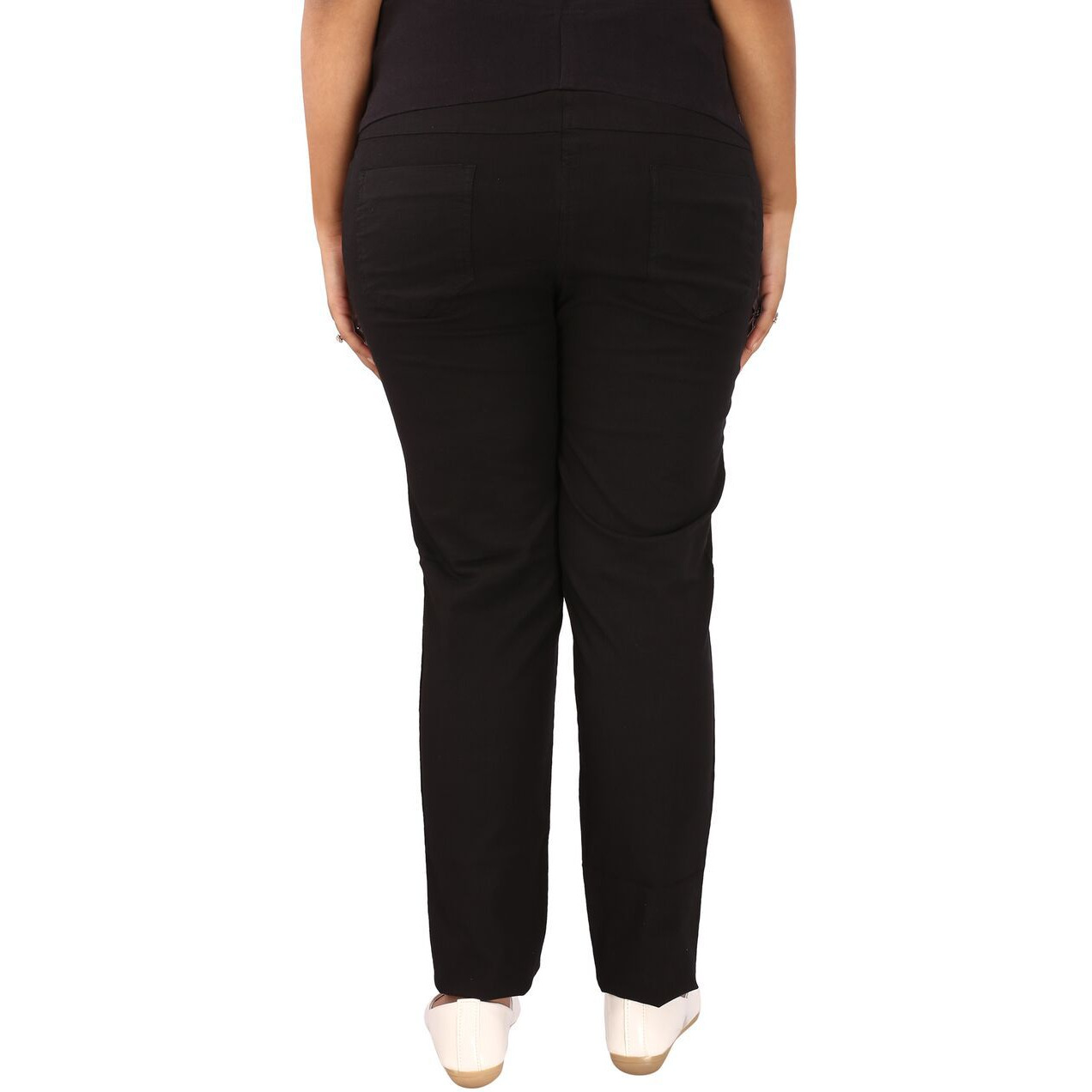 Mamma's maternity Women's Black Linen Trouser