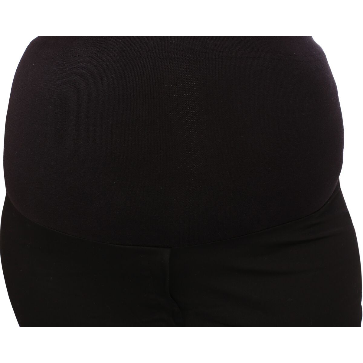 Mamma's maternity Women's Black Cotton Trouser