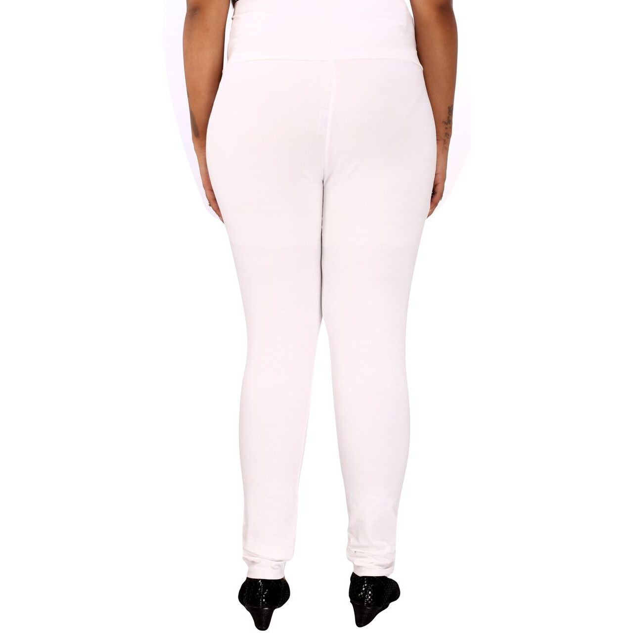 Mamma's maternity White Lycra Legging (Size:MEDIUM)