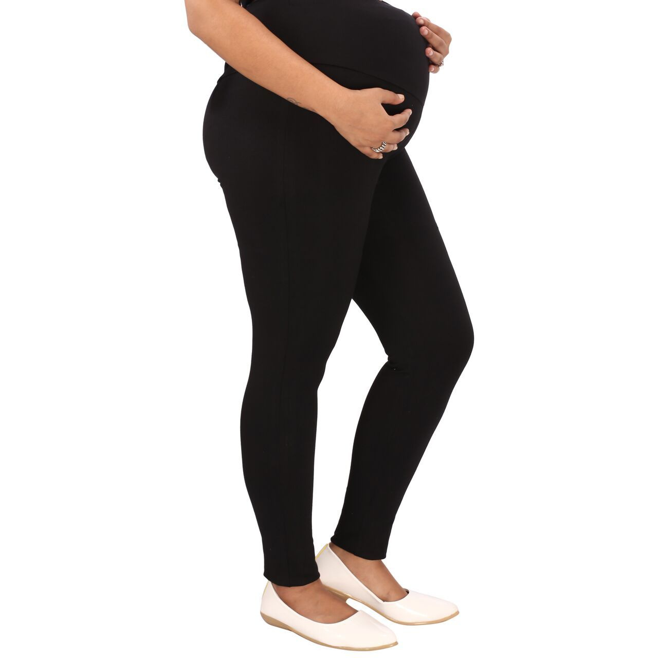 Mamma's maternity Black Lycra Legging